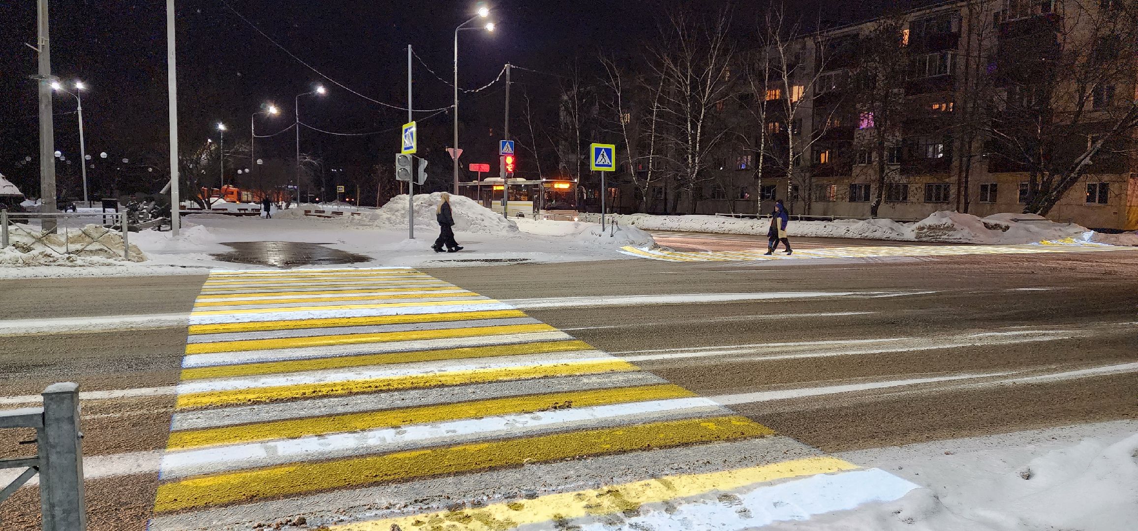 раменское, дороги, безопасность дорожного движения, проекционный пешеходный переход на пересечении улиц Михалевича и Гурьева,