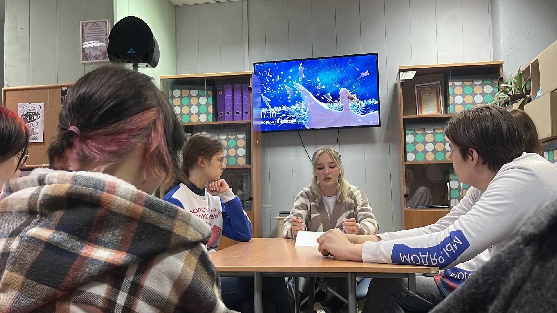 волонтерский центр, волонтеры, терроризм, терроризму нет, беседа,