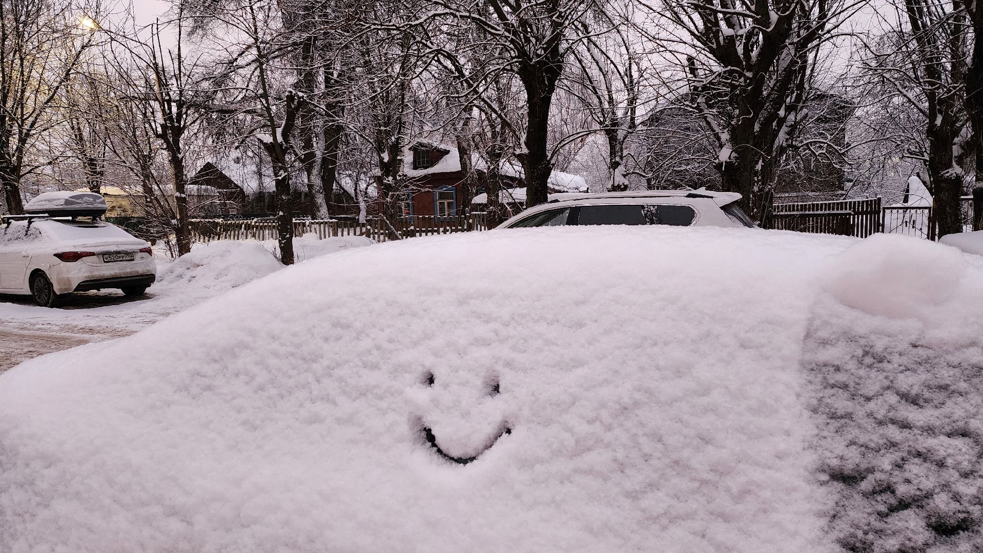 Подмосковье, Городской округ Пушкинский, Ивантеевка, Циклон Ольга, Снегопад, Погода,