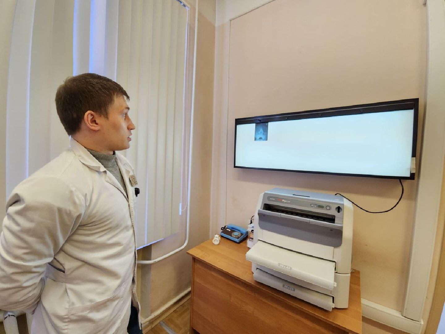 можайск, можайский городской округ, подмосковье, больница, рентген-кабинет, рентген-аппарат, новое оборудование, губернатор, нацпроект, программа губернатора,