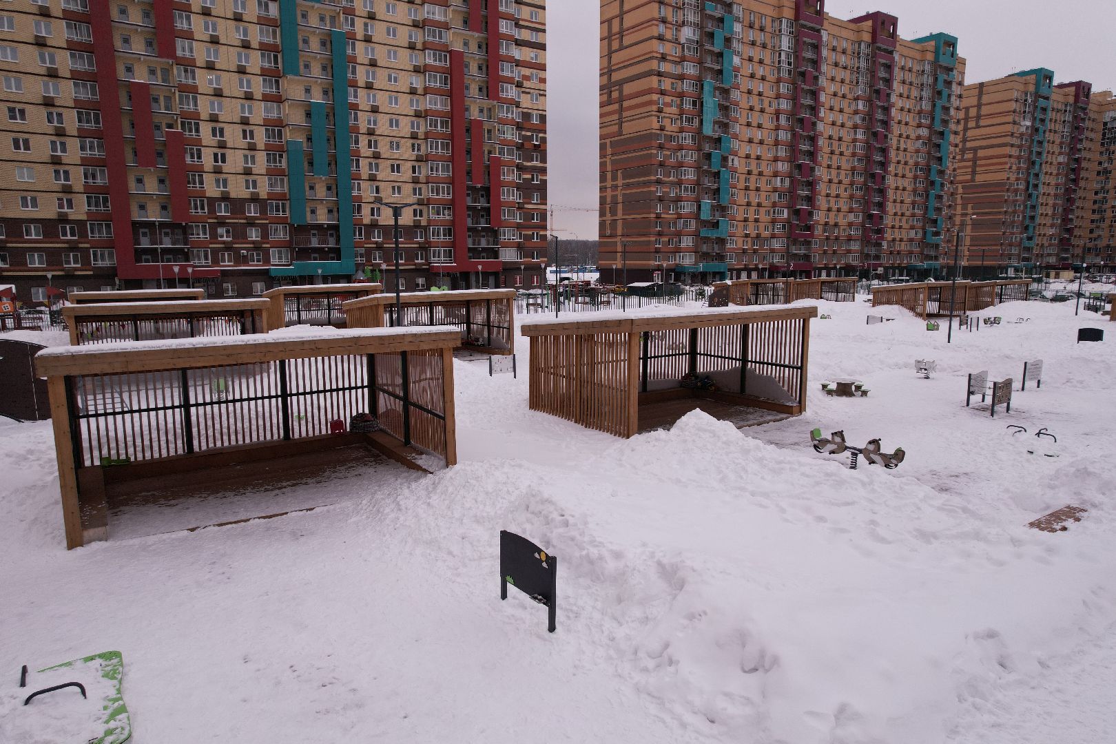 видео с коптера, детский сад,