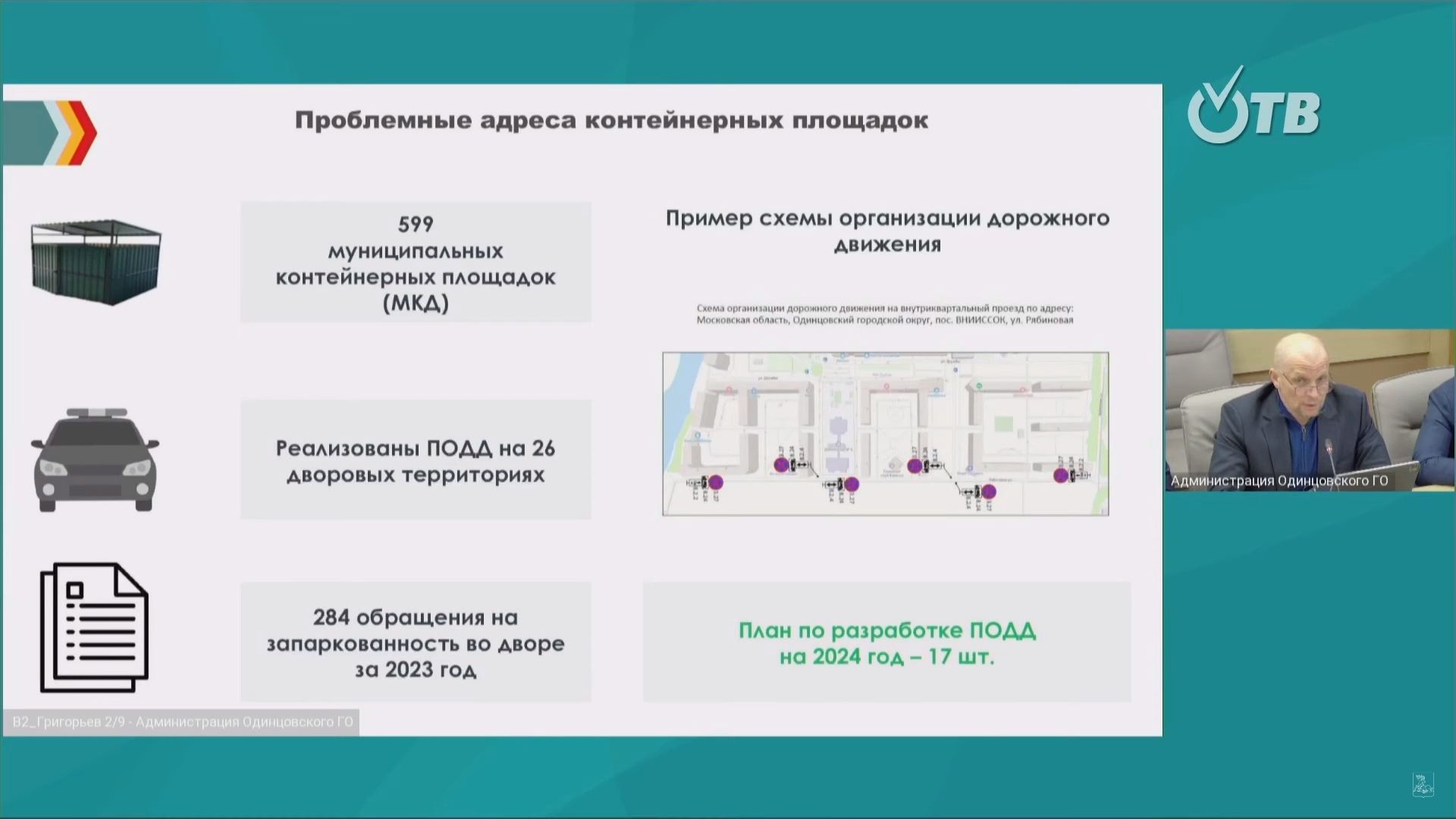 одинцово, благоустройство, пдд, схема движения, мусор, двор, жкх,