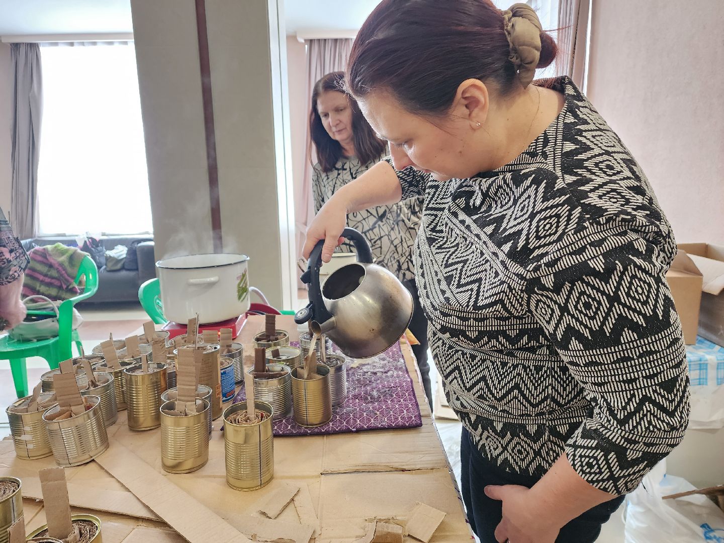 пушкино, сво, свечи, помощь бойцам сво, мастер-класс,