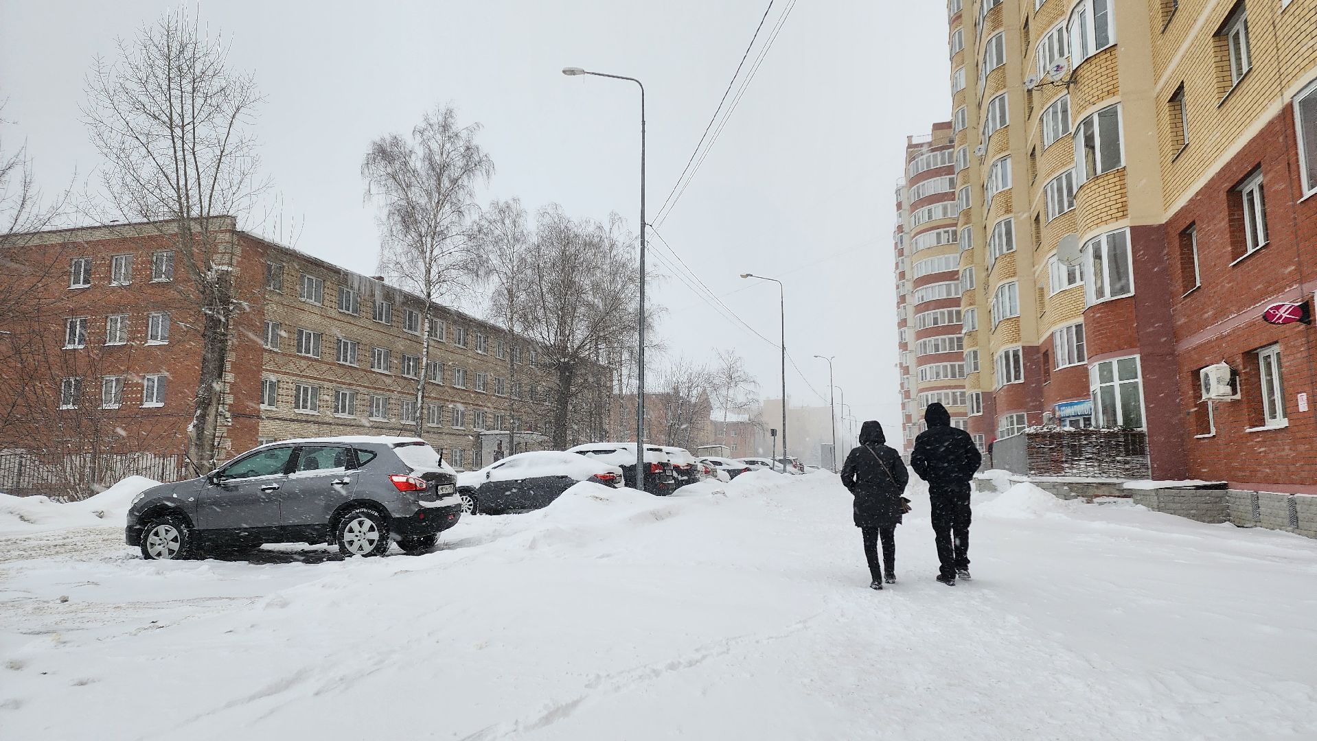 Ольга, Егорьевск, Подмосковье, Московская область, снег, снегопад, циклон, погода,