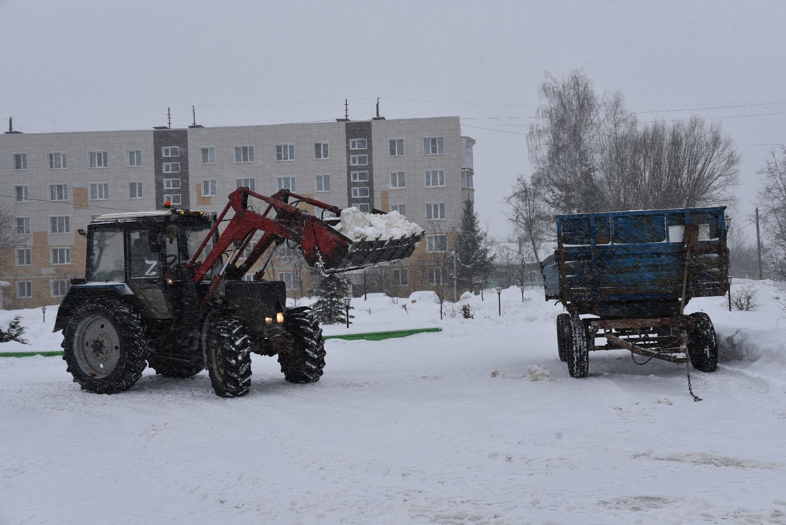 Лотошино, жкх, уборка снега,