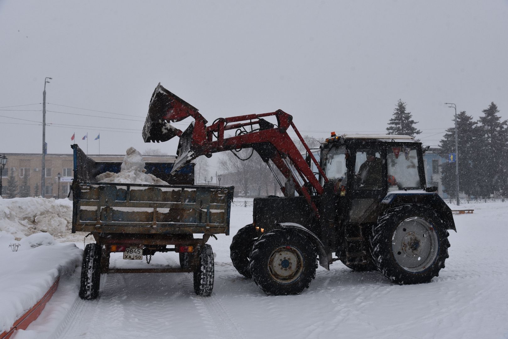 Лотошино, жкх, уборка снега,