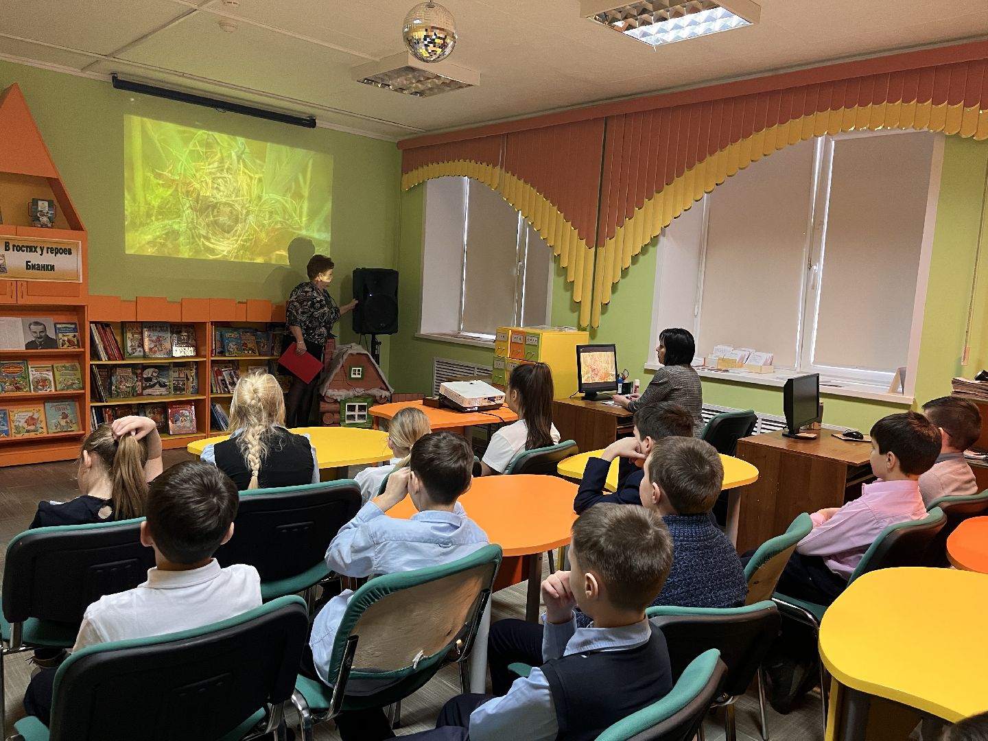 шаховская, библиотека, ученики,