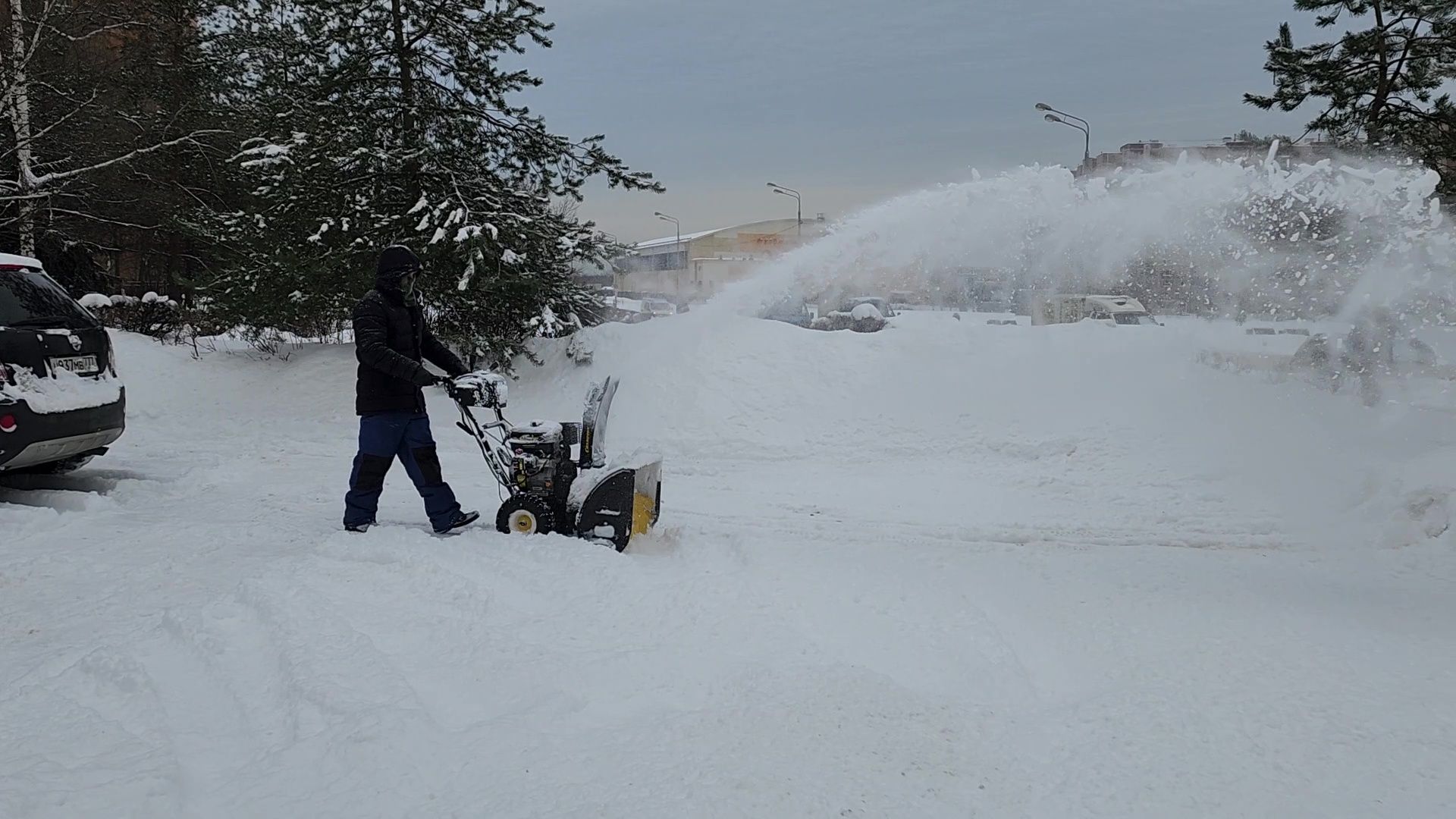Реутов, ЖКХ, снегопад Ольга, борьба со снегом,