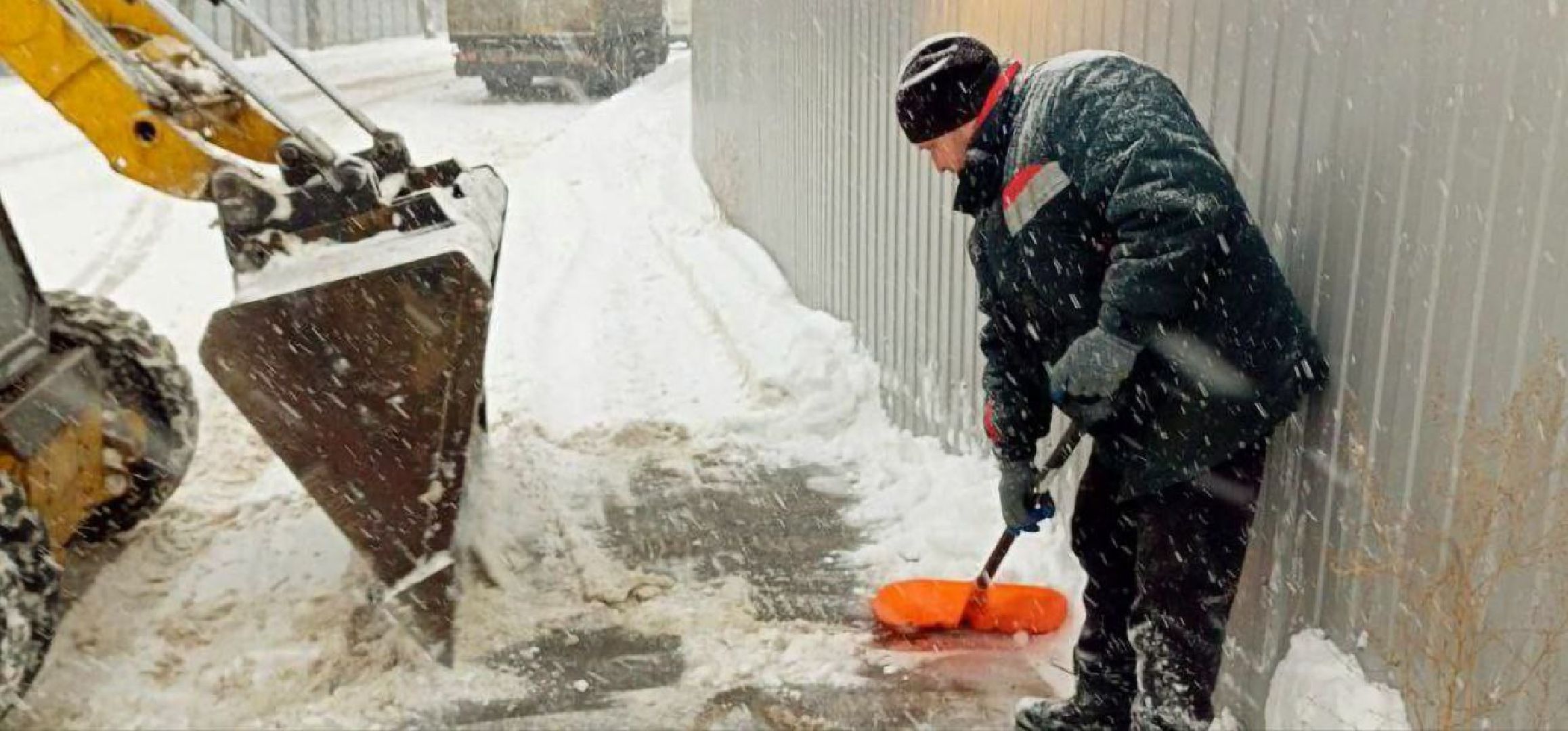 Реутов, ЖКХ, снегопад Ольга, борьба со снегом,