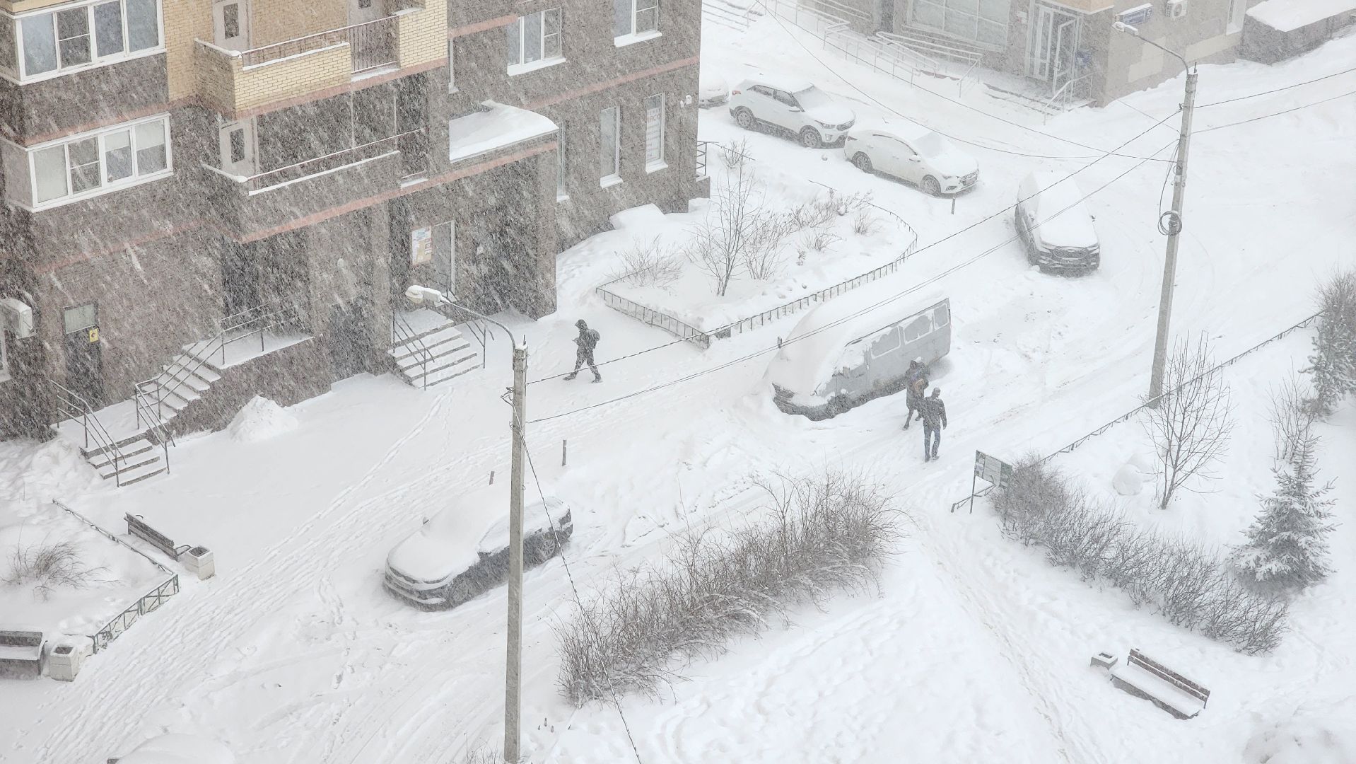 Реутов, ЖКХ, снегопад Ольга, борьба со снегом,
