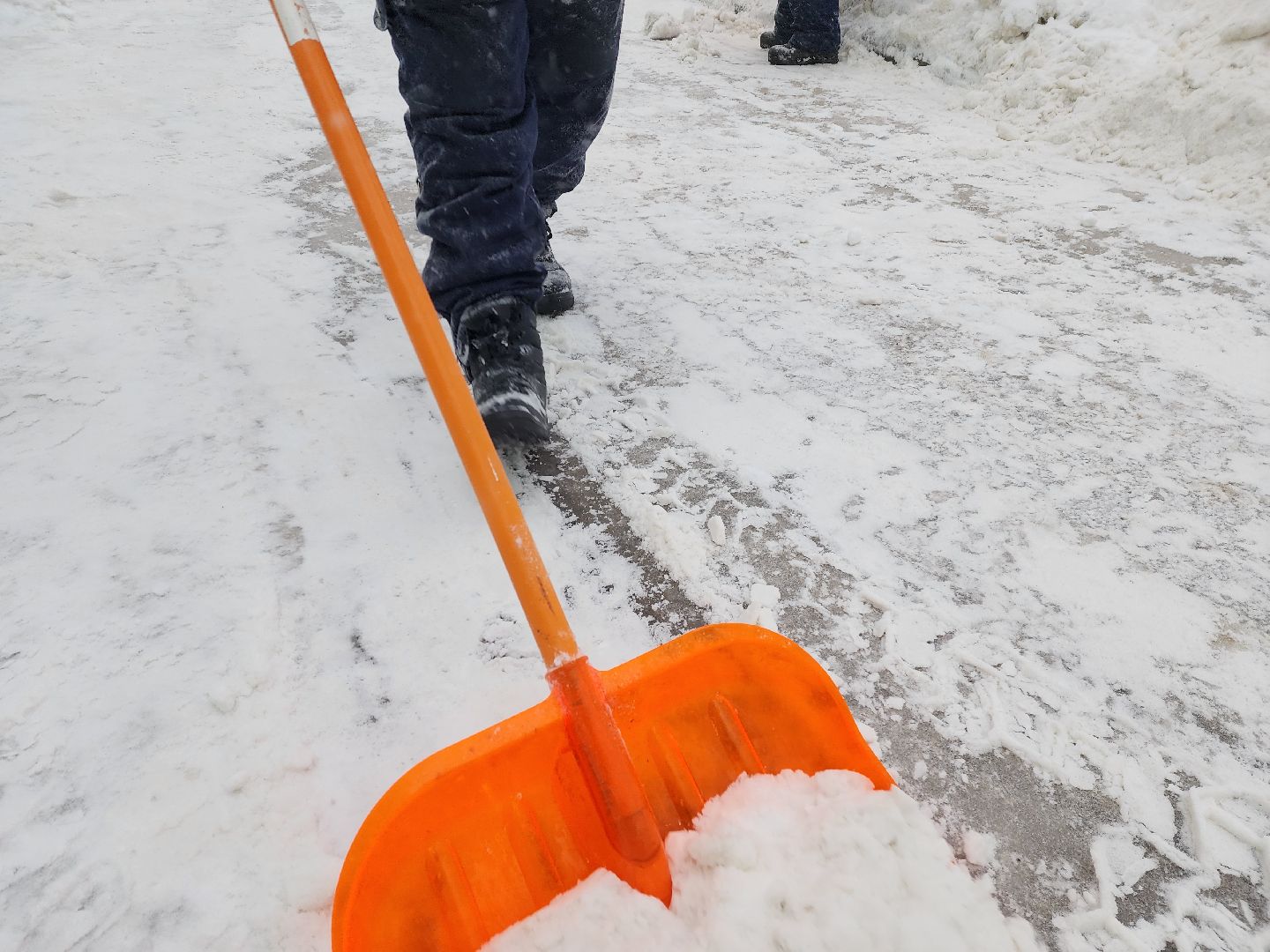 красноармейск, г.о. пушкинский, снегопад, уборка снега,