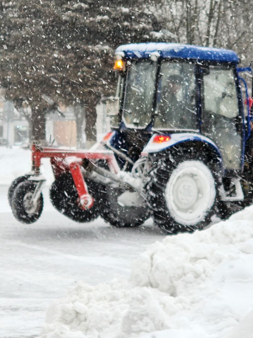 циклон ольга, снегопад, уборка снега,