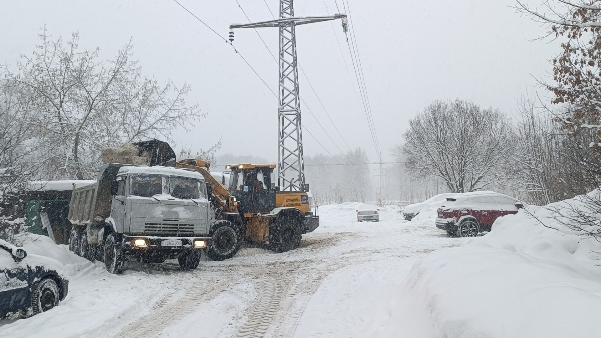 уборка снега, лобня, жкх,