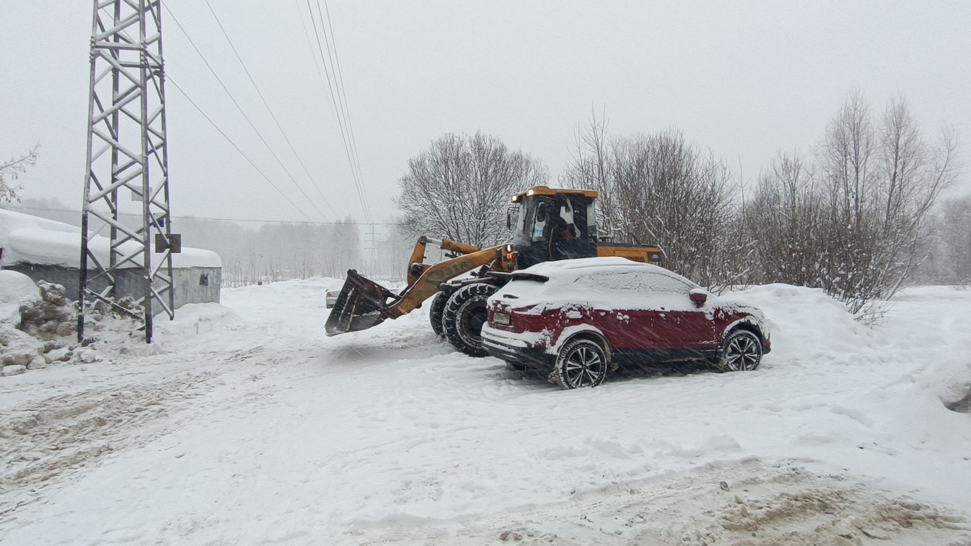 уборка снега, лобня, жкх,