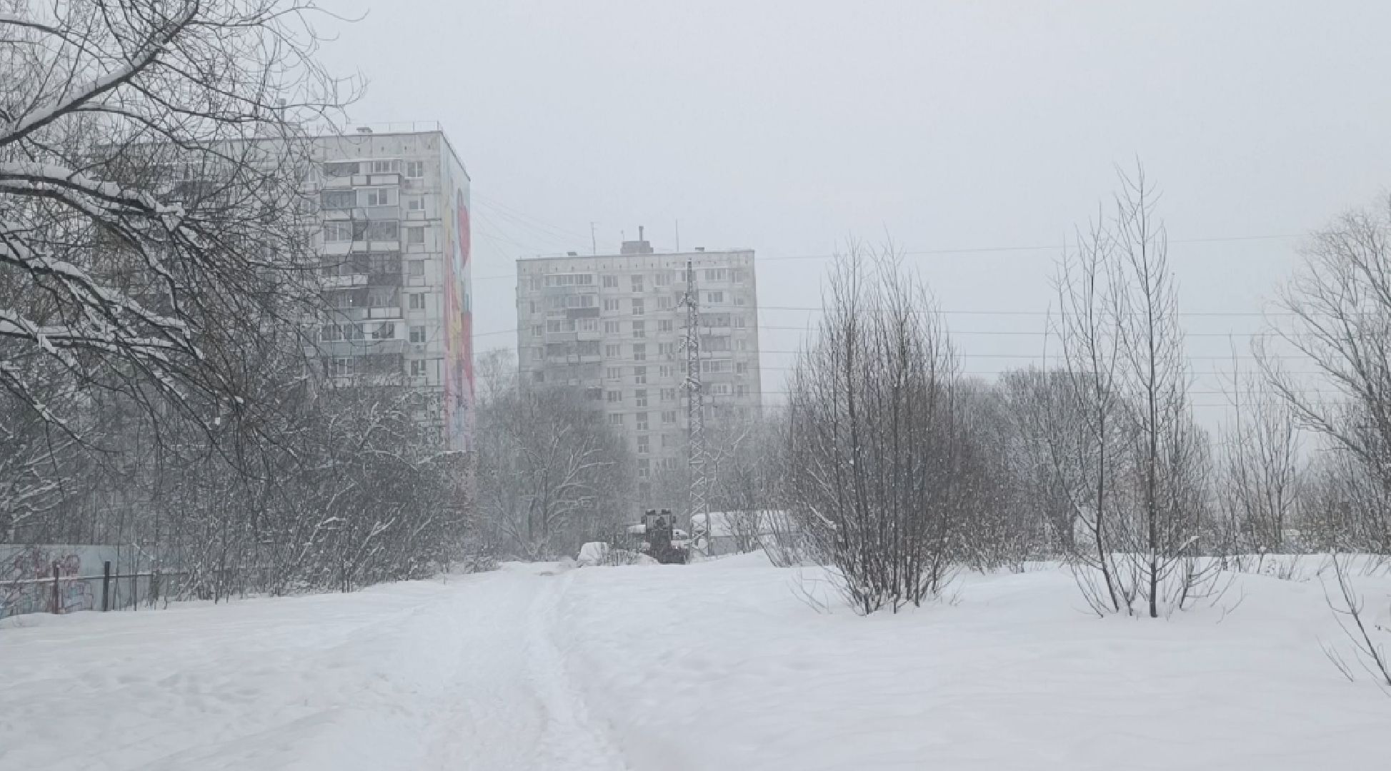 уборка снега, лобня, жкх,