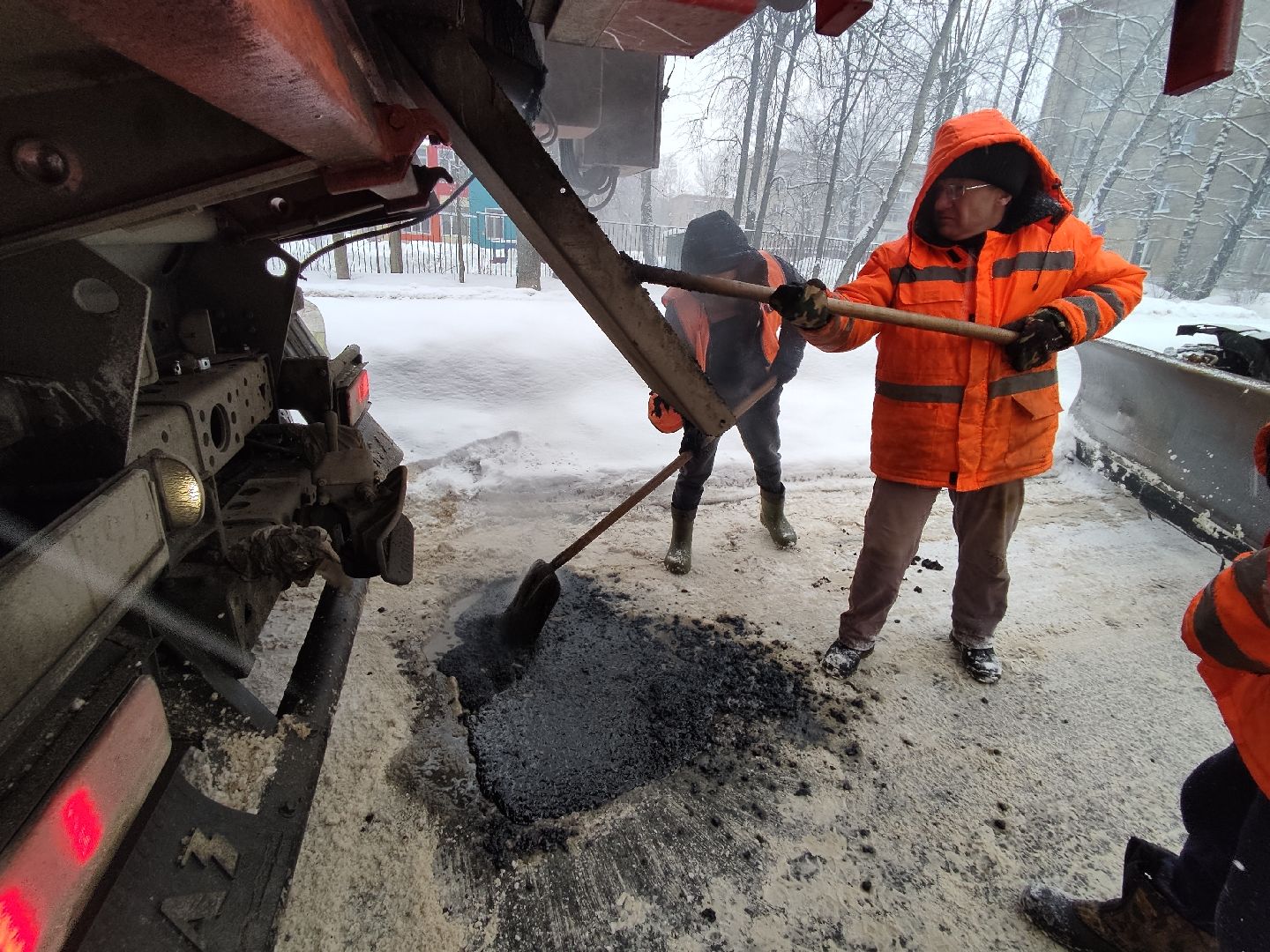 лыткарино, жкх, ямочный ремонт, ремонт дорог,