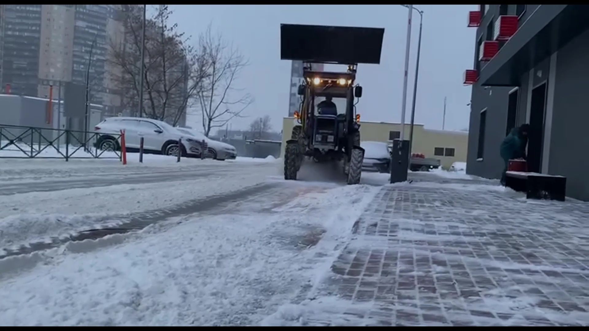 Реутов, ЖКХ, снегопад, уборка дворов, расчистка дорог,