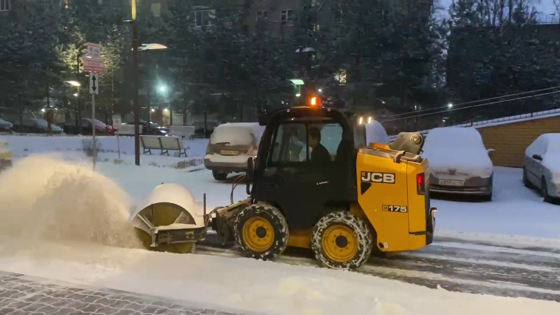 Реутов, ЖКХ, снегопад, уборка дворов, расчистка дорог,