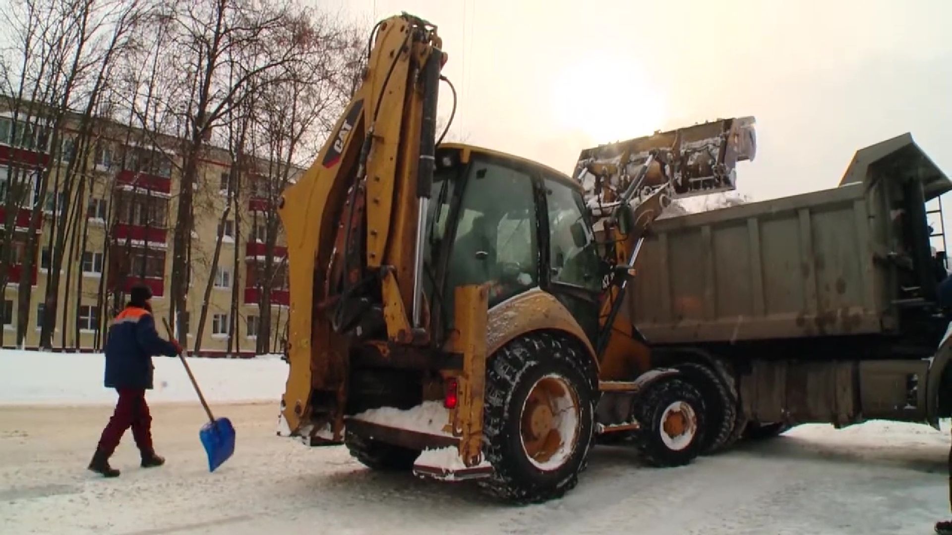 Реутов, ЖКХ, снегопад, уборка дворов, расчистка дорог,