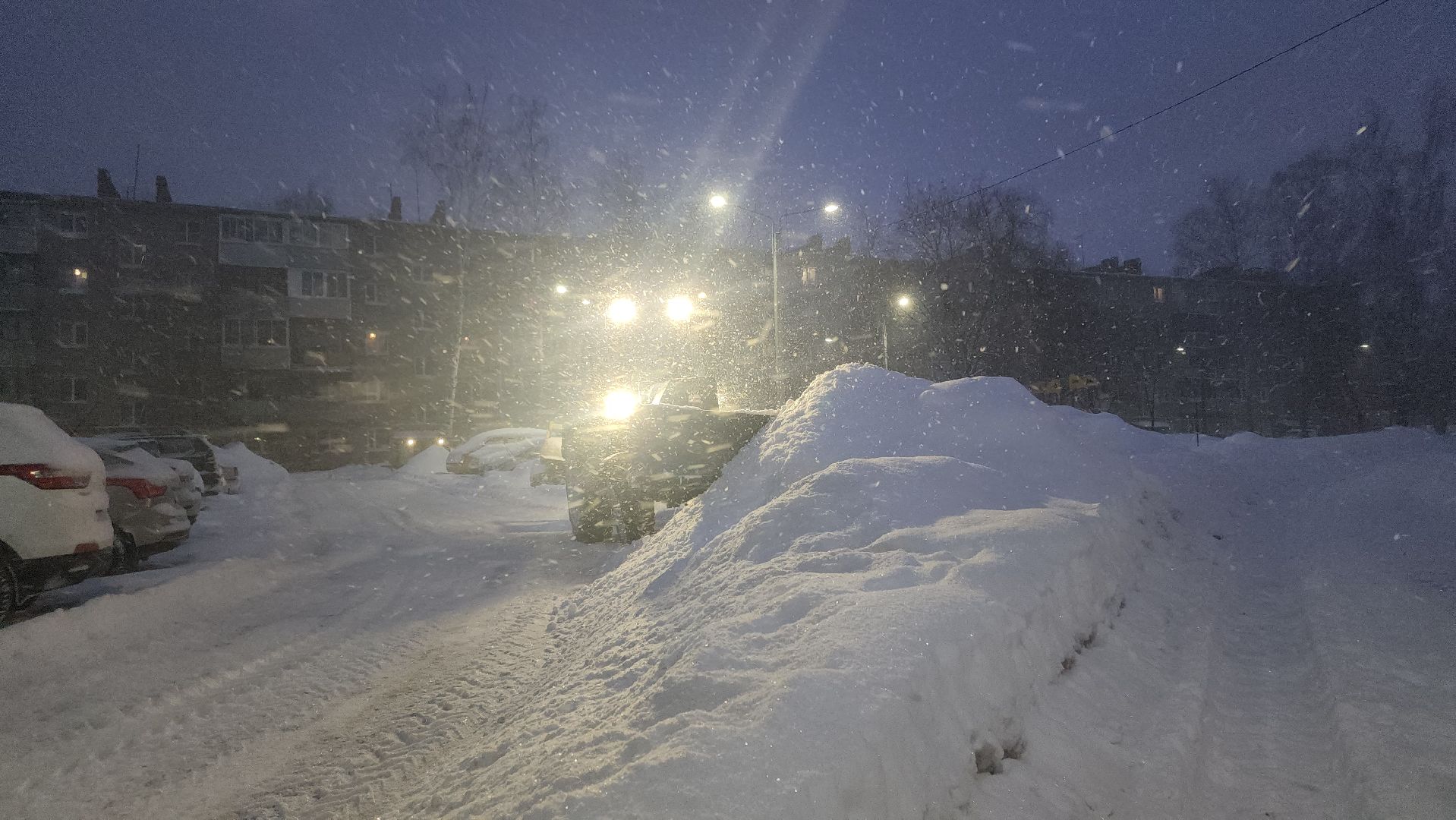 павловский посад, уборка снега, коммунальные службы,