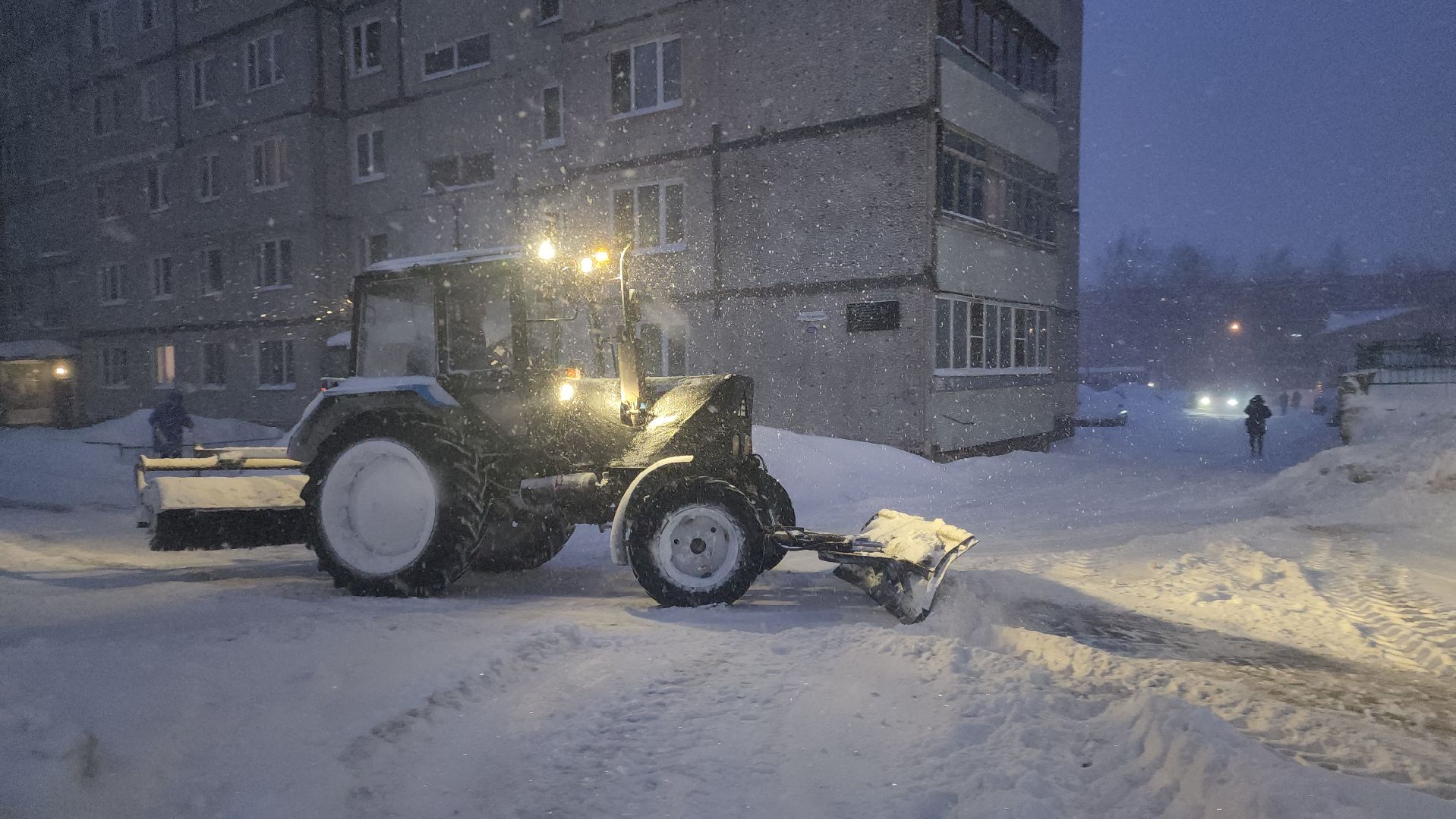 павловский посад, уборка снега, коммунальные службы,