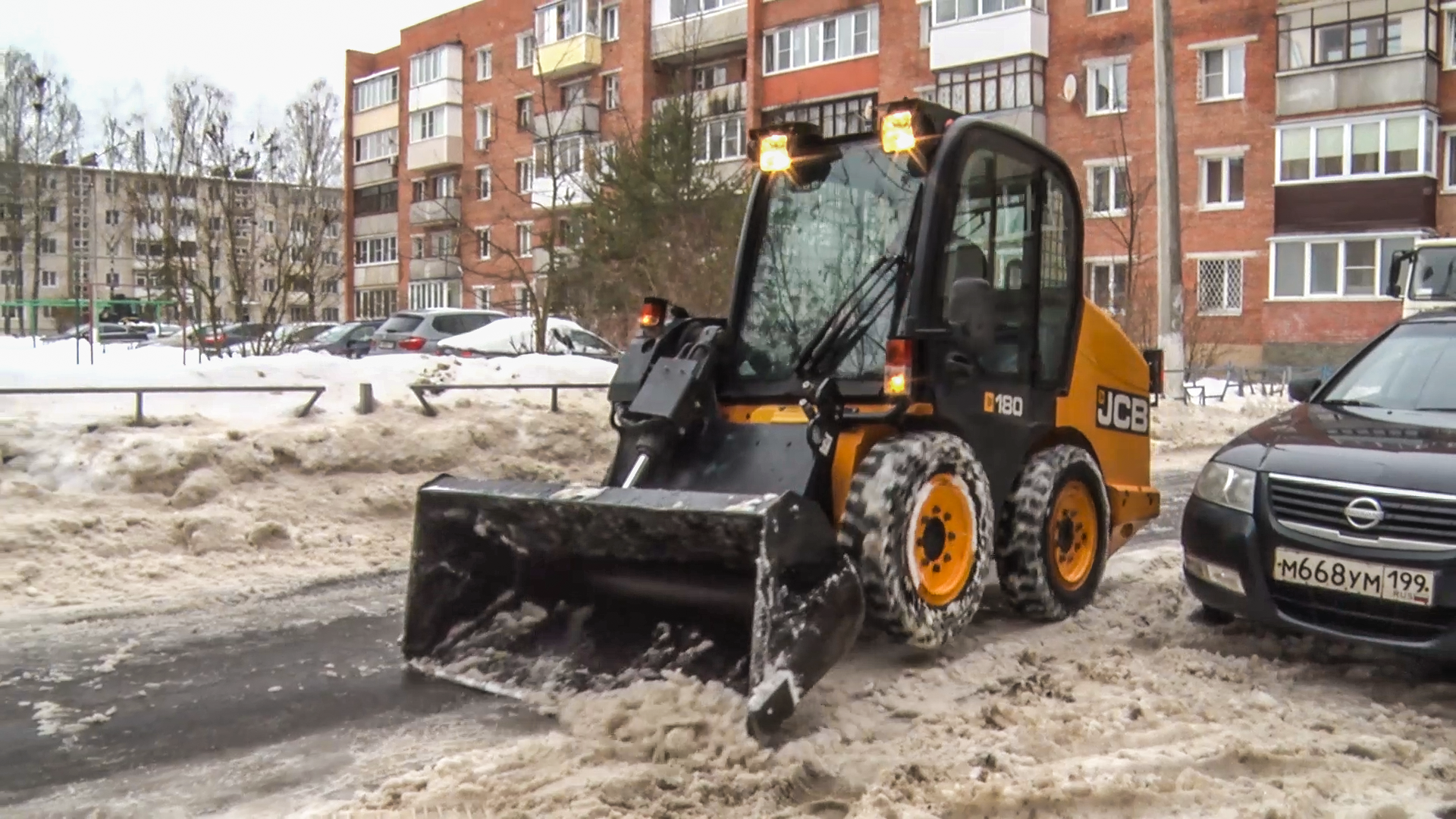 Клин, общество, снег, уборка снега, ЖКХ,