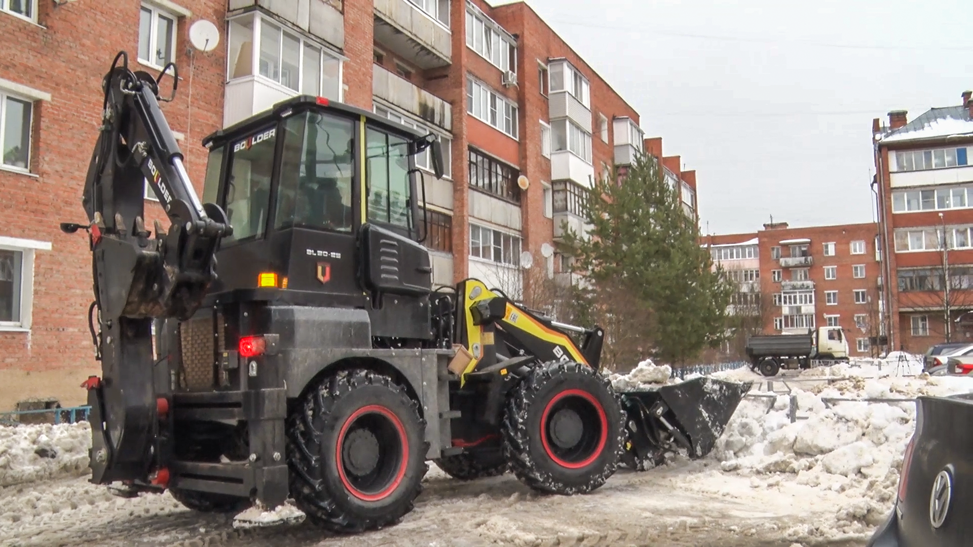 Клин, общество, снег, уборка снега, ЖКХ,
