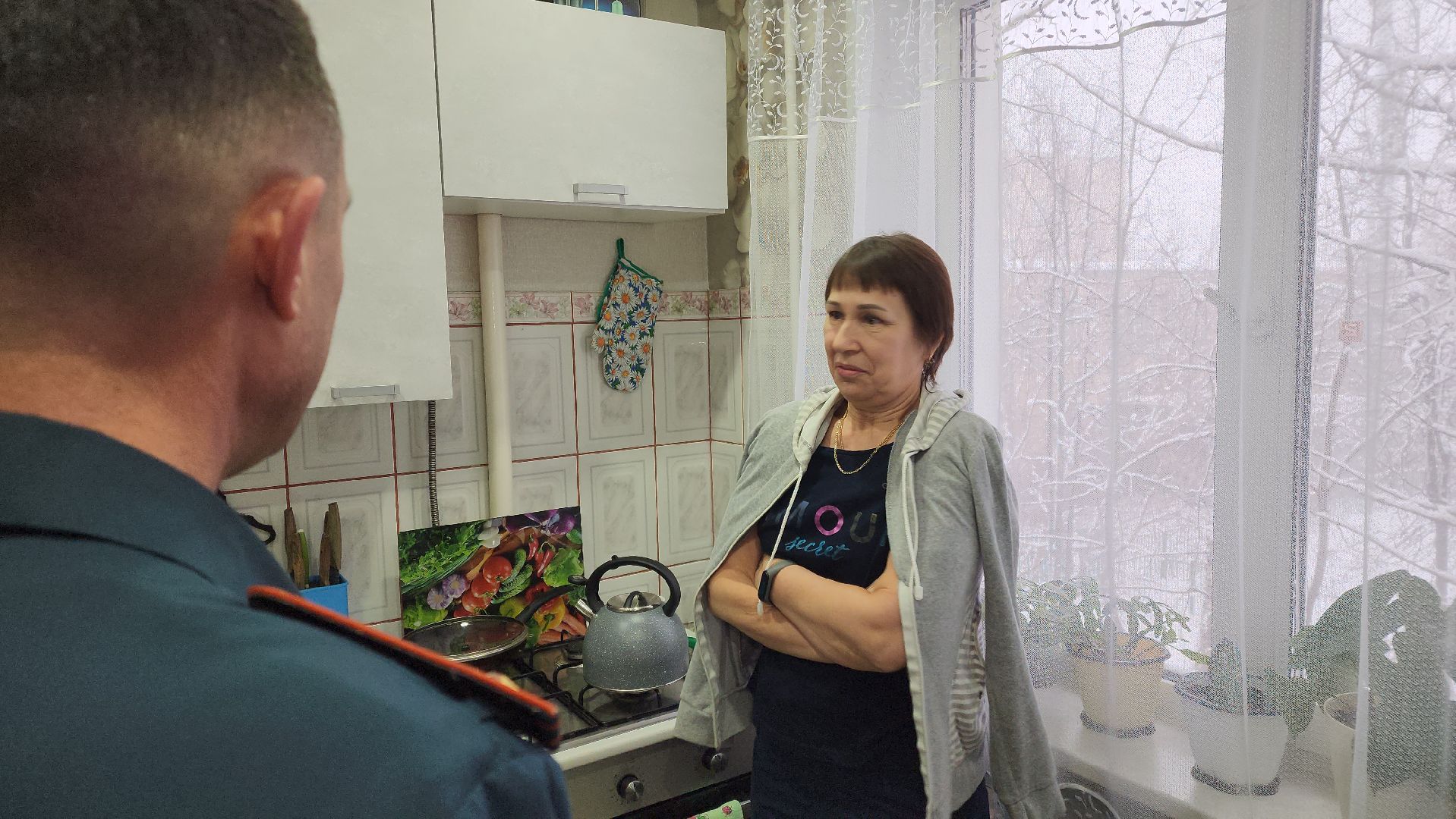 Егорьевск, пожарный надзор,дом, квартира, кухня, задымление,