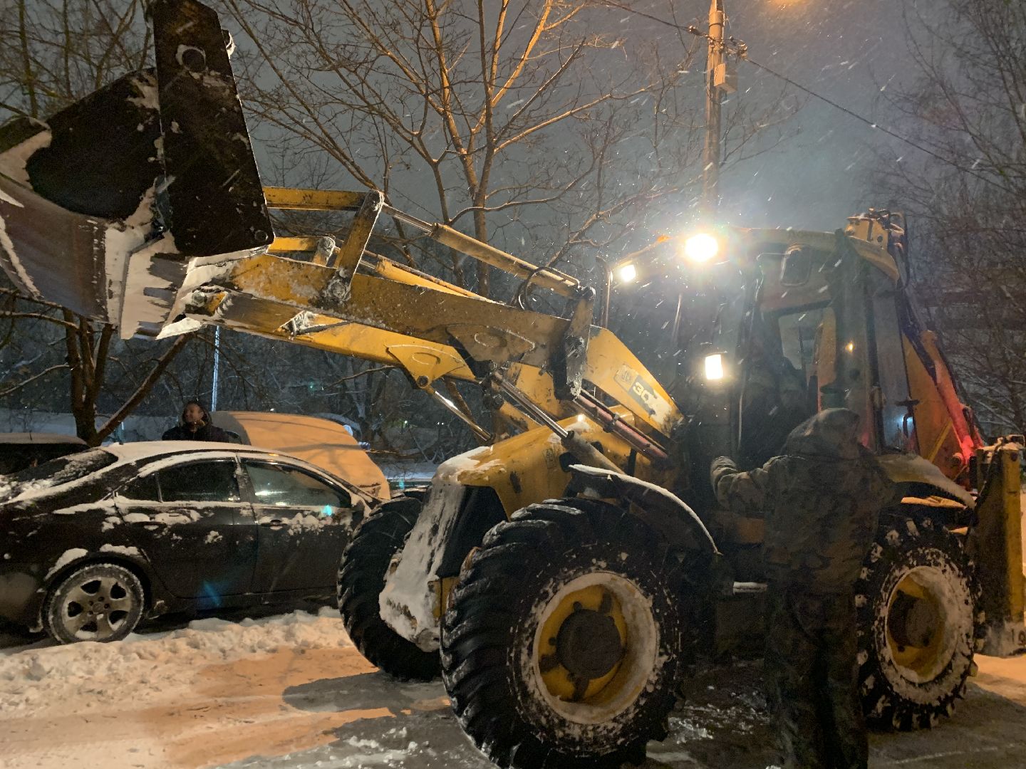 Балашиха, Подмосковье, ЖКХ, Снегопад, циклон ольга,