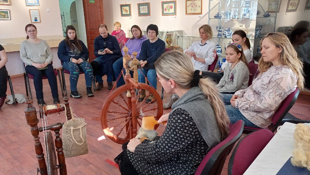 Прялка, Мастеркласс, музей, костюм, Пряжа, Прядение, Самопрялка