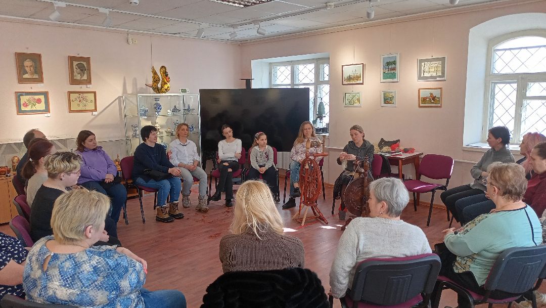 Прялка, Мастеркласс, музей, костюм, Пряжа, Прядение, Самопрялка