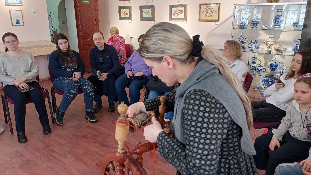 Прялка, Мастеркласс, музей, костюм, Пряжа, Прядение, Самопрялка