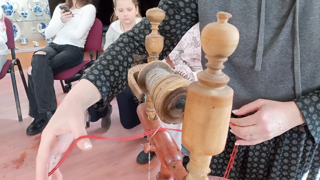 Прялка, Мастеркласс, музей, костюм, Пряжа, Прядение, Самопрялка