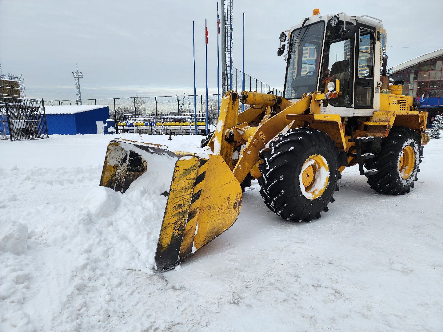 Реутов, ЖКХ, снегопад, Ольга, уборка, трактор, бобкэт, дворники,