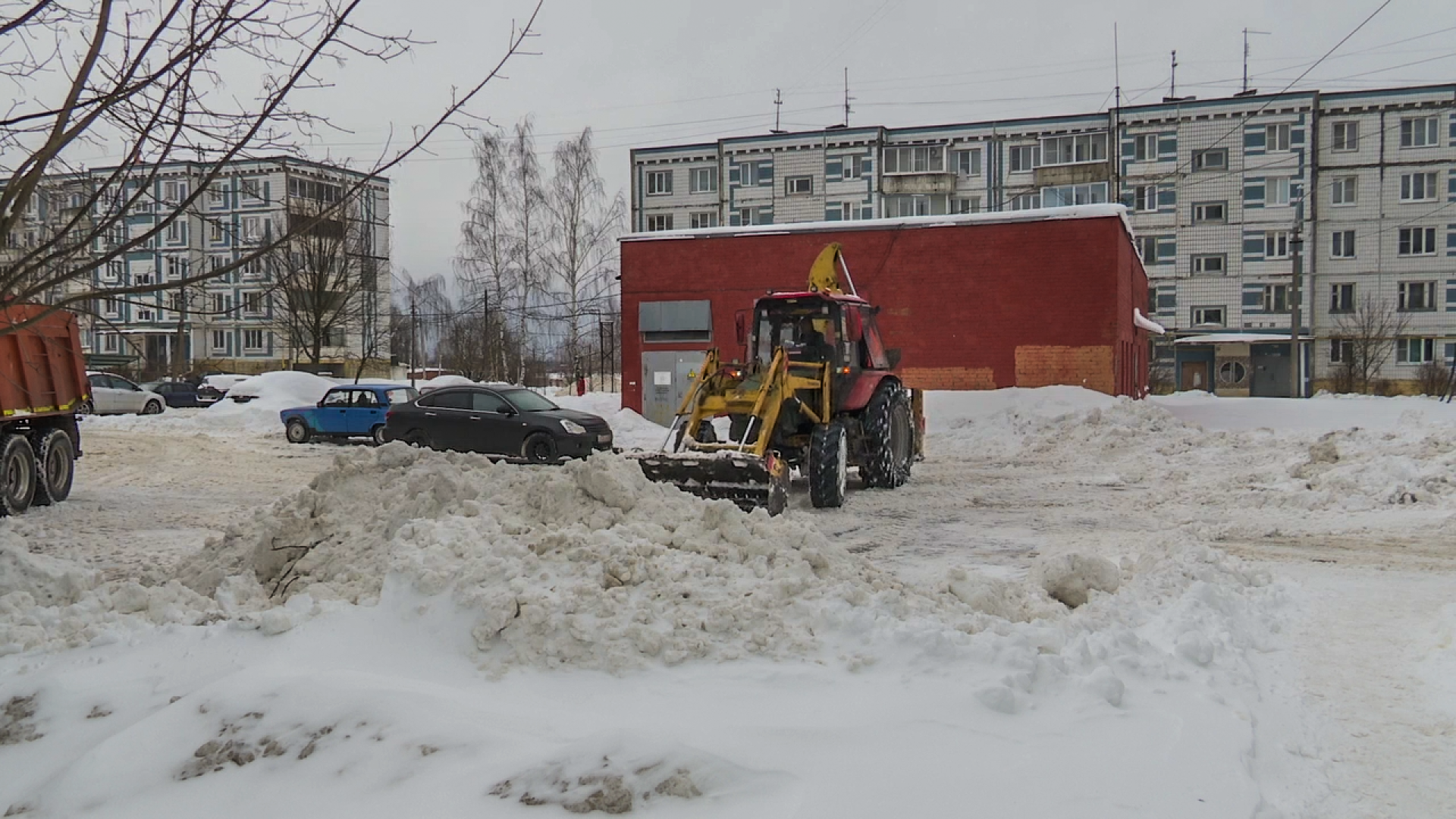 Клин, общество, люди, ЖКХ, снег, очистка снега,