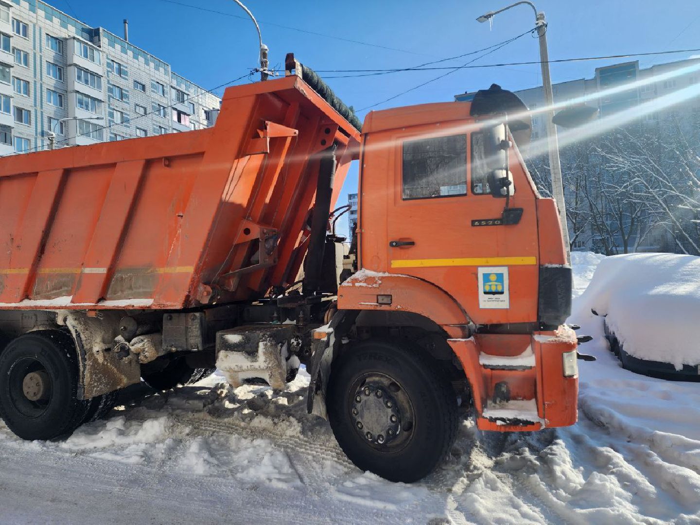 Солнечногорск, Уборка снега, Рабочие, Техника, Снегопад,