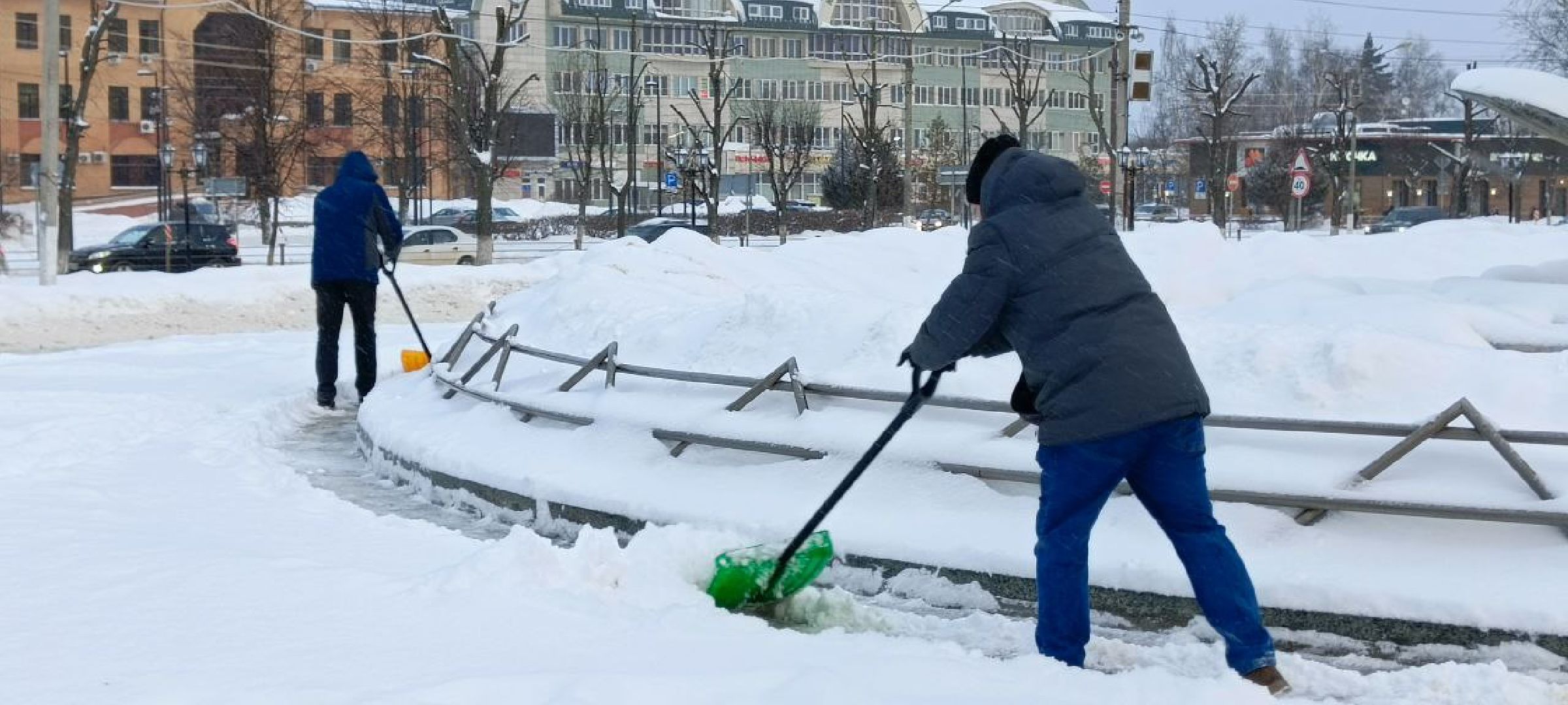 Дмитров, Уборка снега, МинЖКХ,