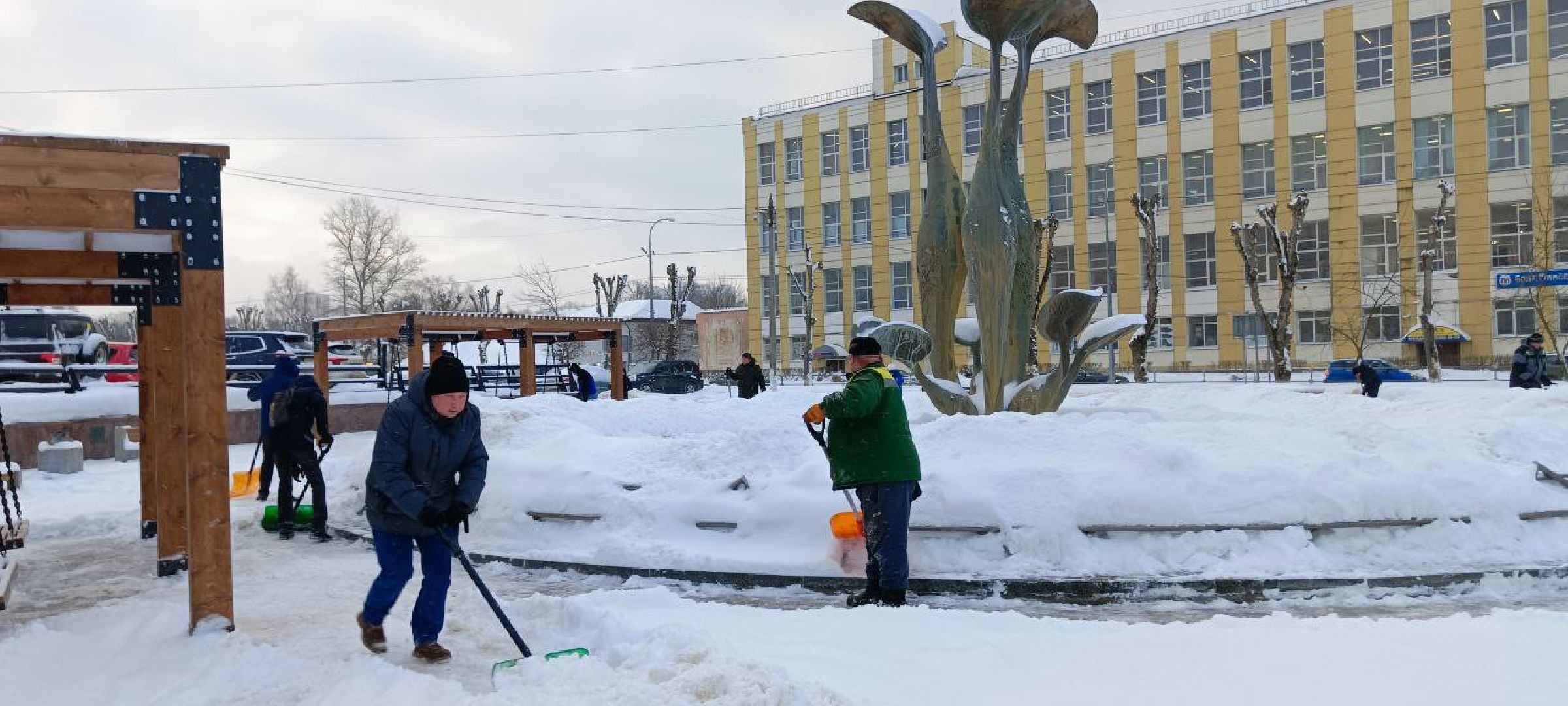 Дмитров, Уборка снега, МинЖКХ,