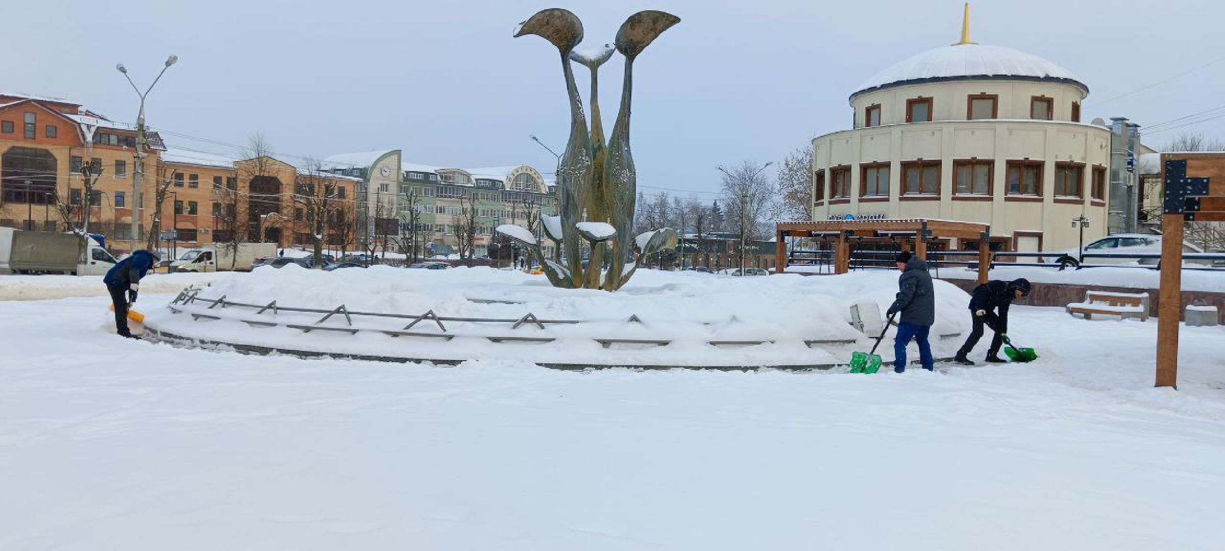 Дмитров, Уборка снега, МинЖКХ,