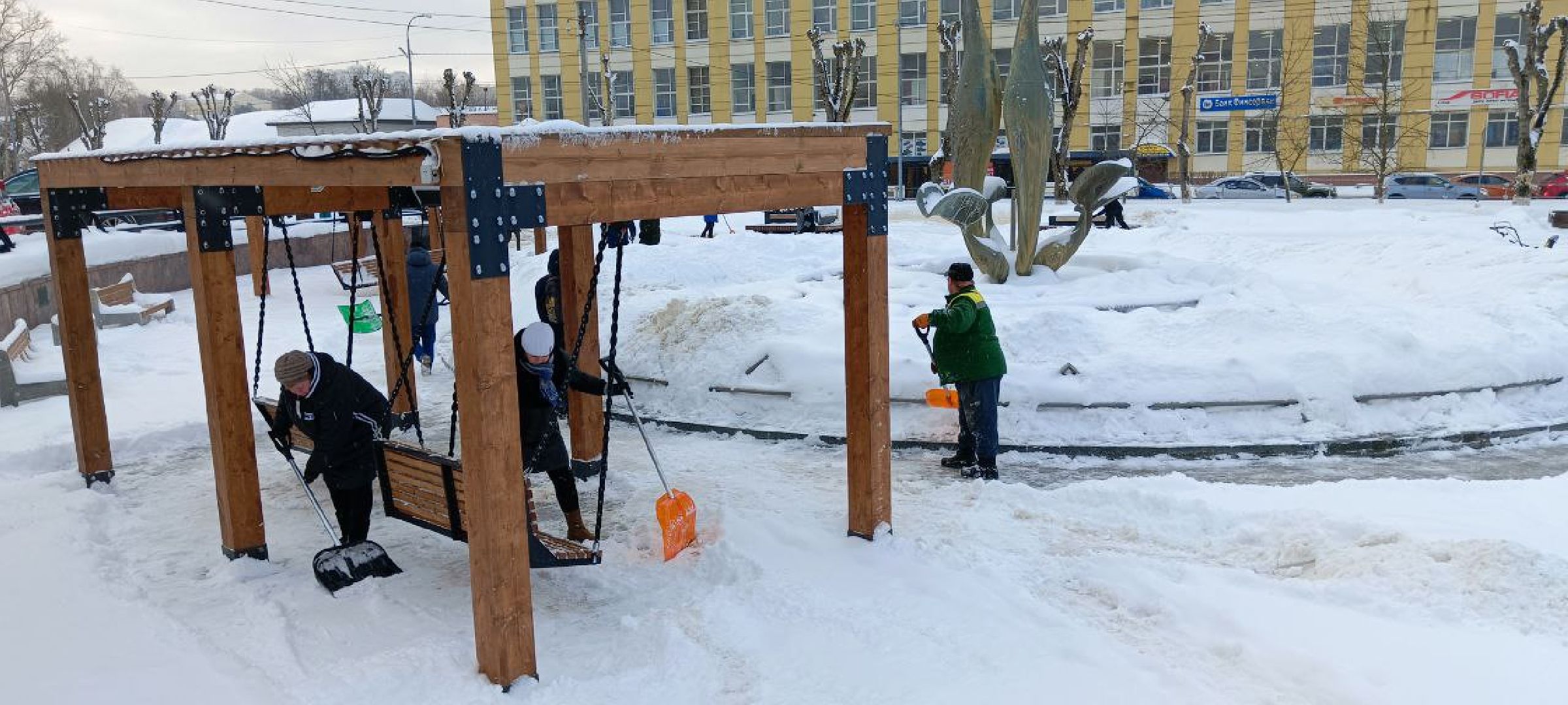 Дмитров, Уборка снега, МинЖКХ,