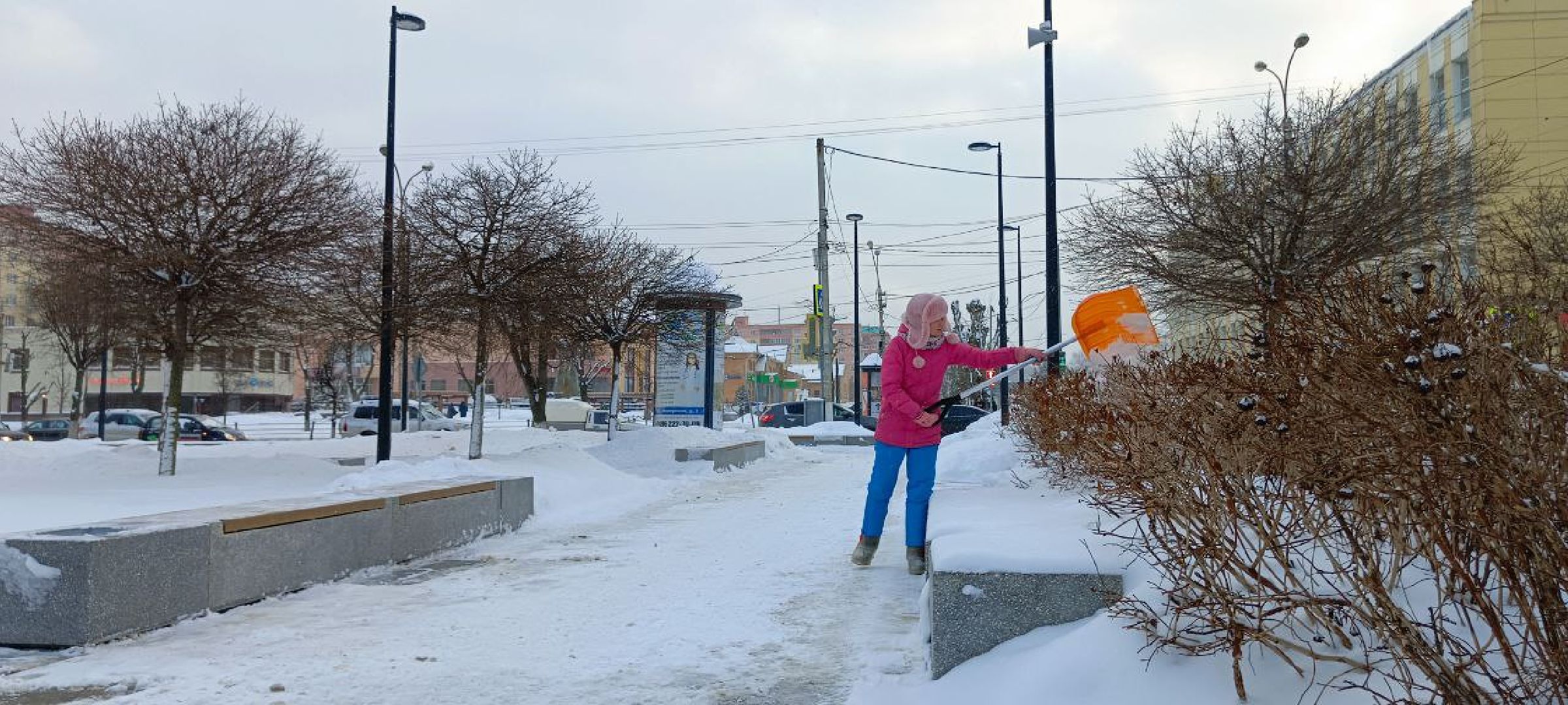 Дмитров, Уборка снега, МинЖКХ,