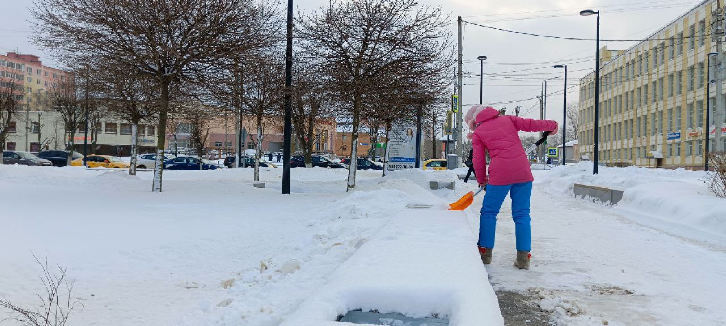 Дмитров, Уборка снега, МинЖКХ,