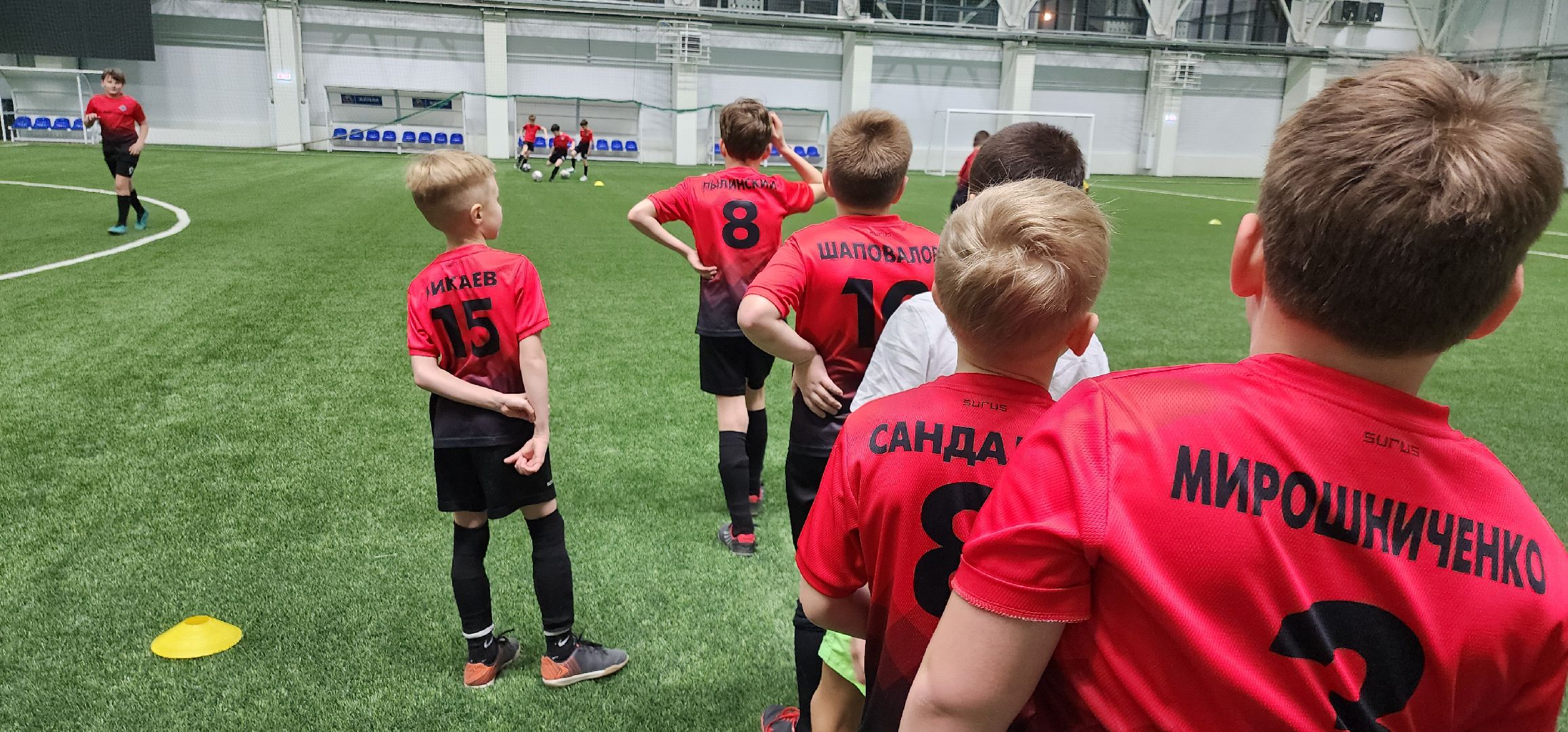 новый футбольный манеж, спорт, Минспорт, Домодедово, первая тренировка,