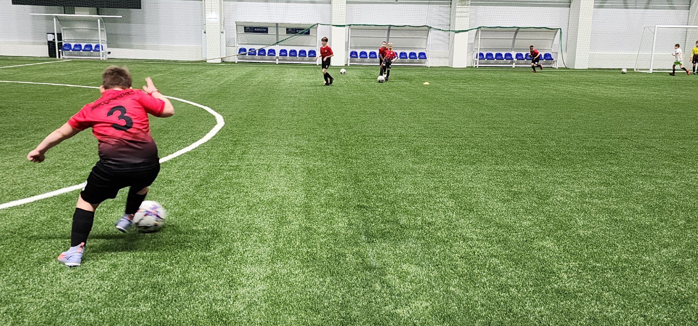 новый футбольный манеж, спорт, Минспорт, Домодедово, первая тренировка,