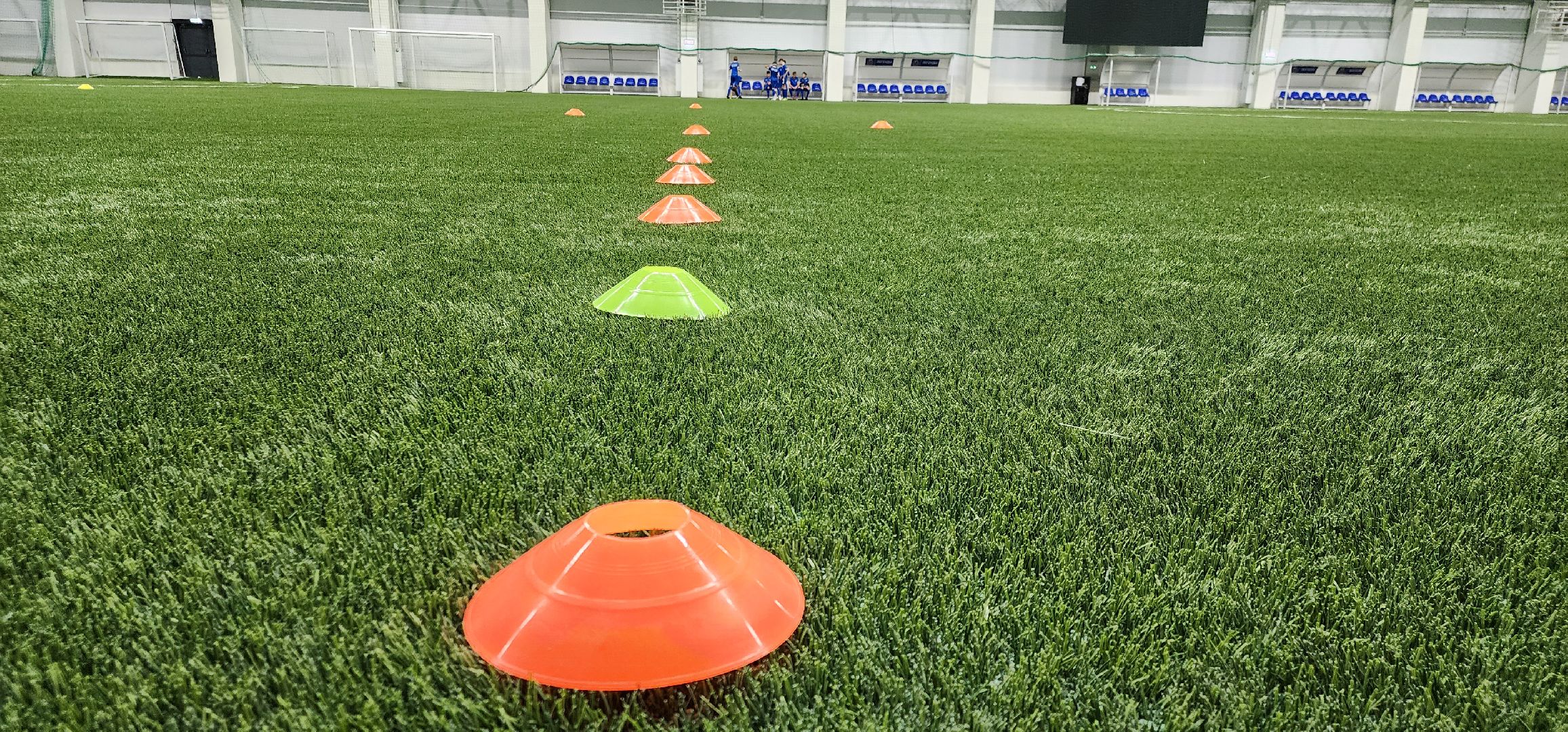 новый футбольный манеж, спорт, Минспорт, Домодедово, первая тренировка,