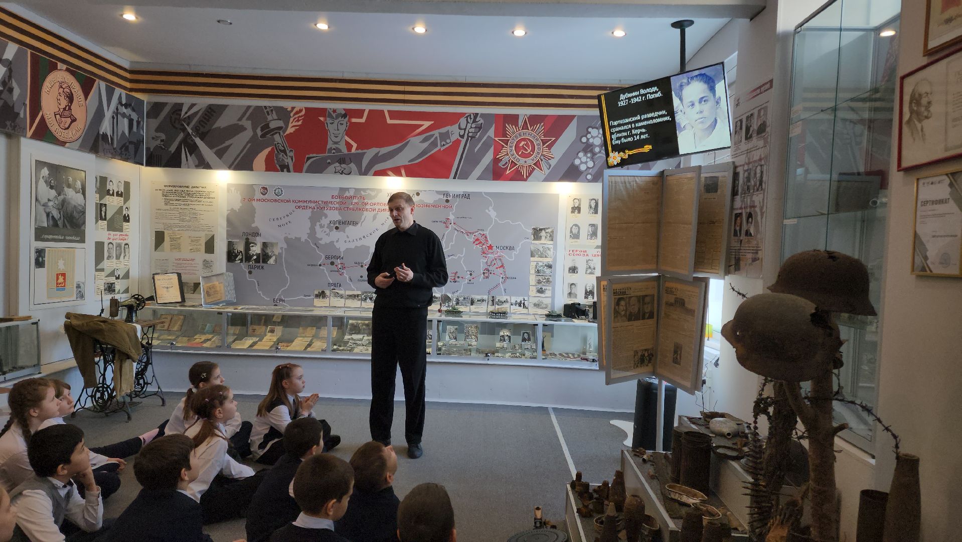 подольск, школа, патриотизм, герои,