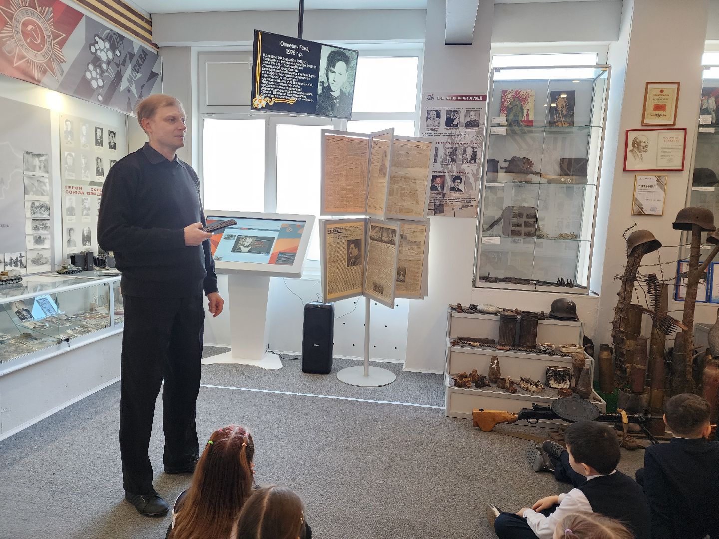 подольск, школа, патриотизм, герои,