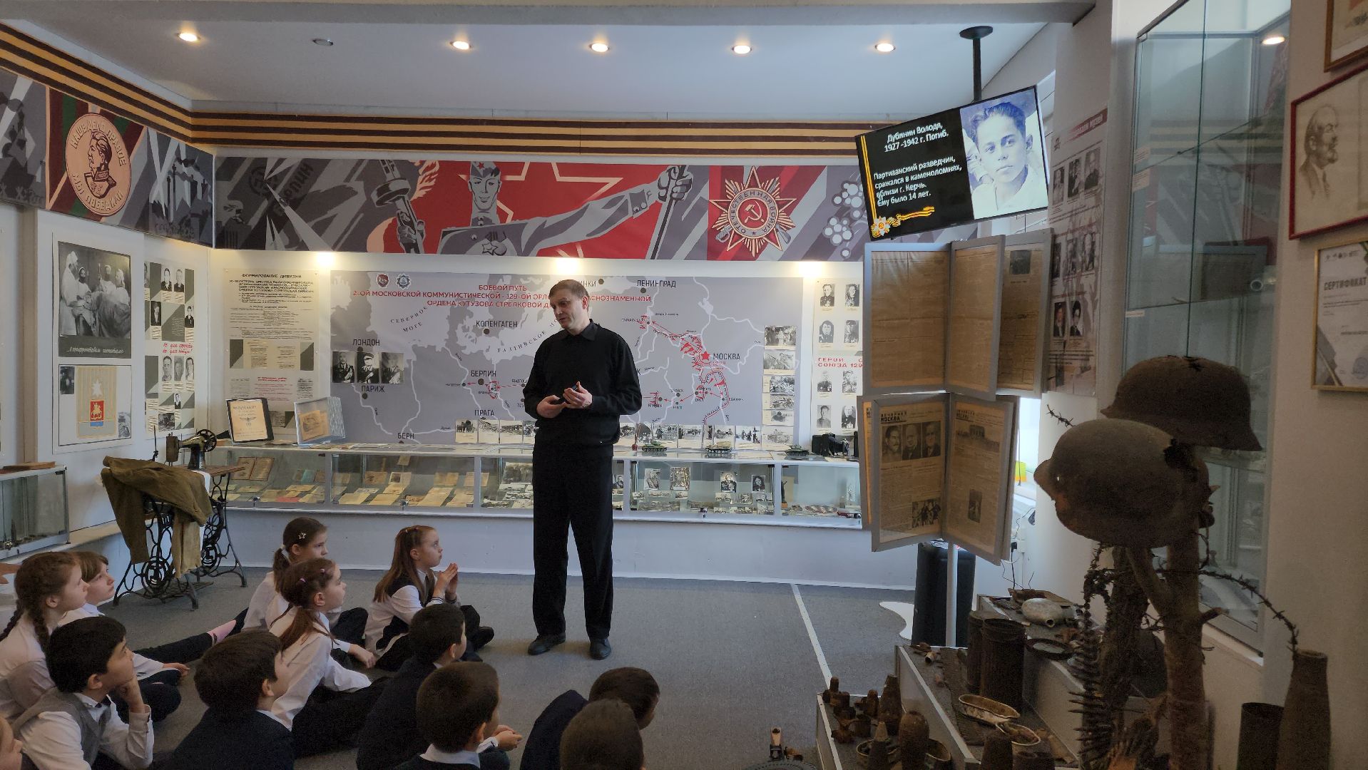 подольск, школа, патриотизм, герои,