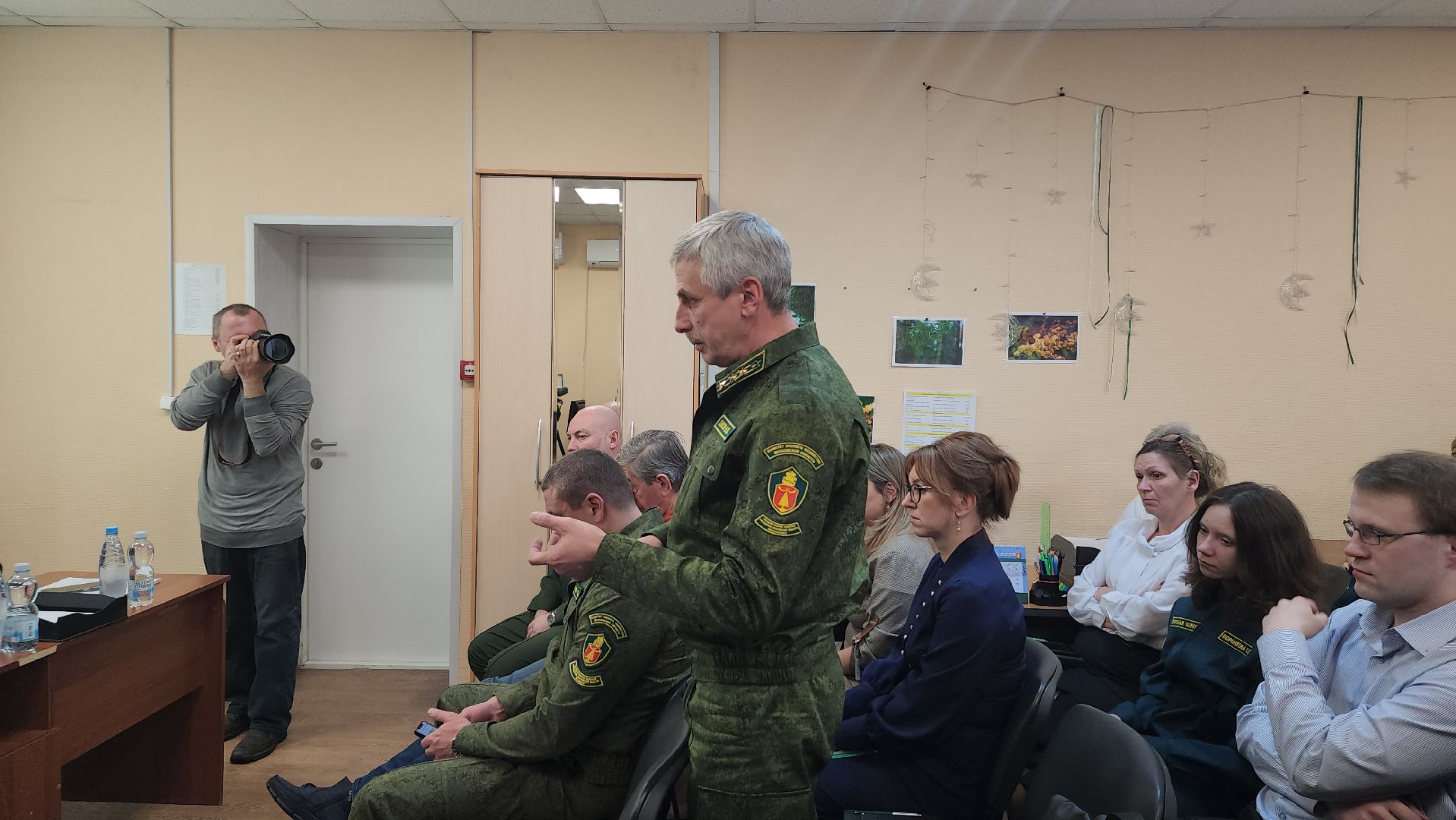 Мособллес, подготовка к пожароопасному сезону, оперативное совещание, поселок Колышкино болото, Богородский городской округ,