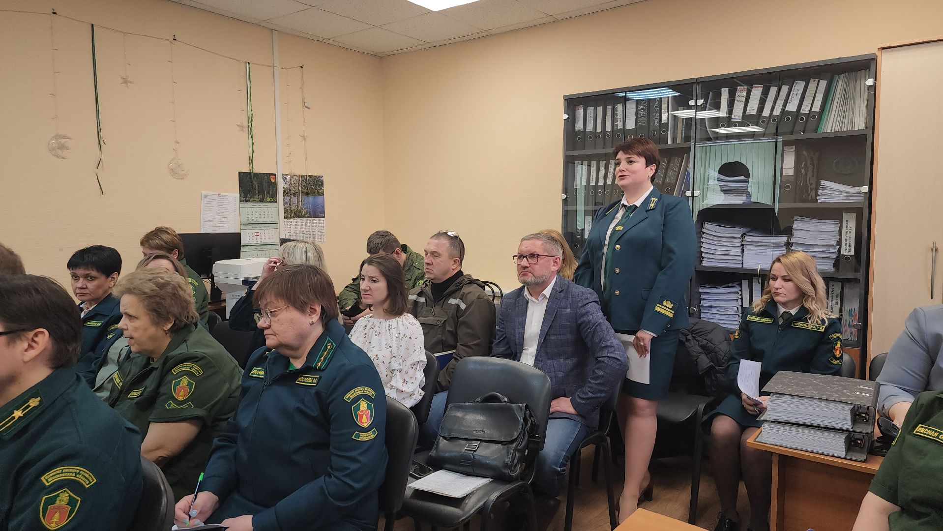 Мособллес, подготовка к пожароопасному сезону, оперативное совещание, поселок Колышкино болото, Богородский городской округ,